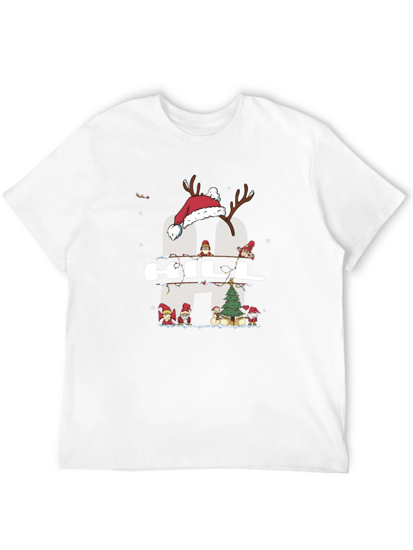 Camiseta Navideña Chill Gnomos