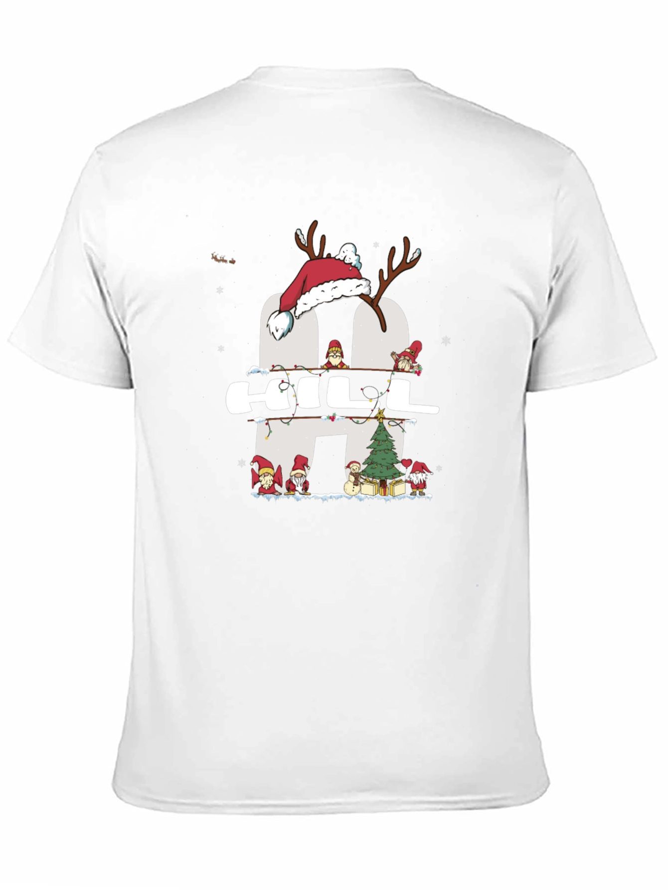 Camiseta Navideña Chill Gnomos