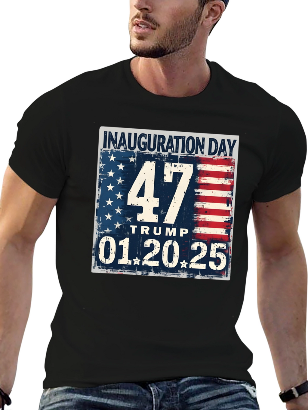 Camiseta Inauguración Trump 2025 - Edición 47
