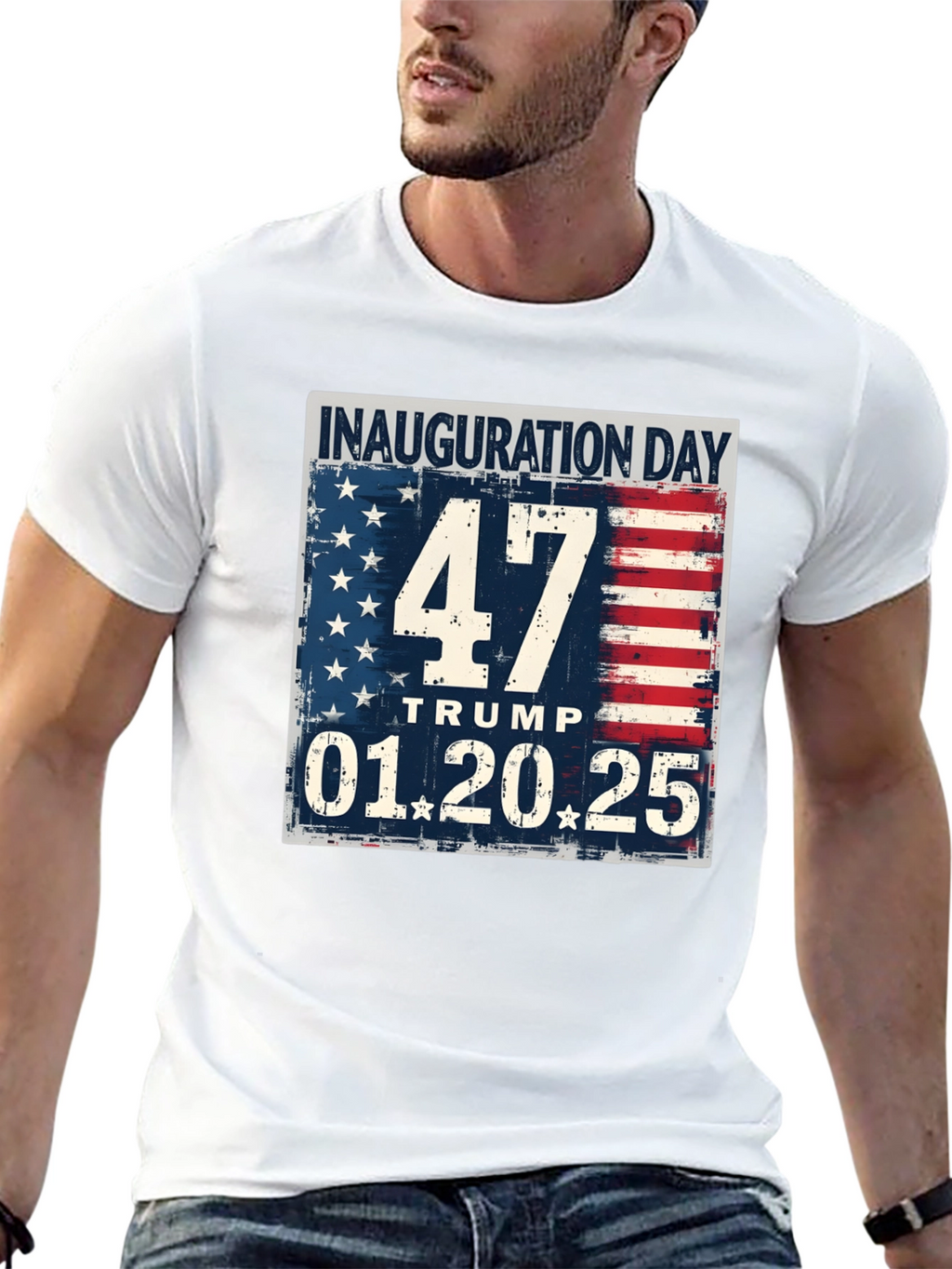 Camiseta Inauguración Trump 2025 - Edición 47