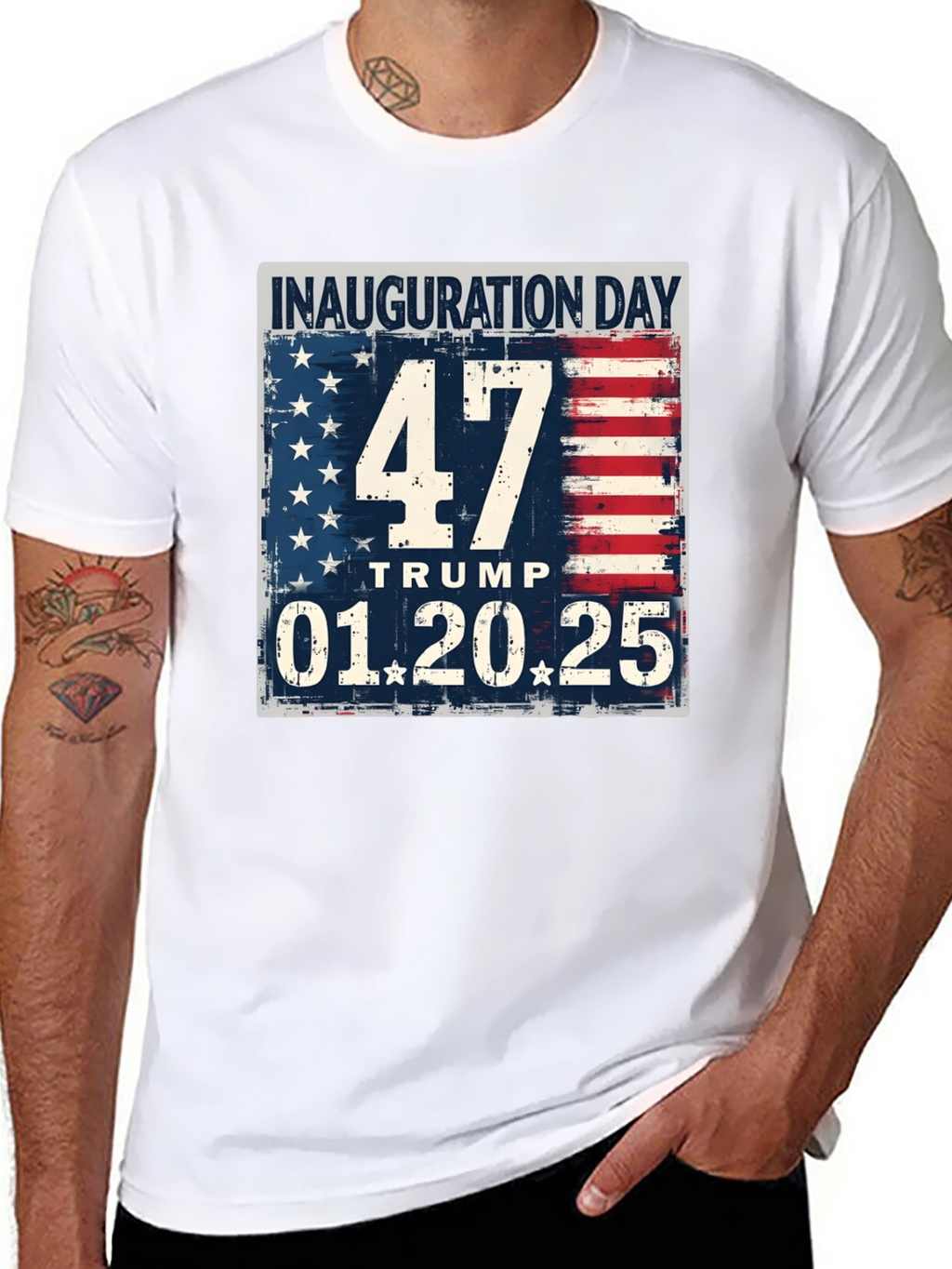 Camiseta Inauguración Trump 2025 - Edición 47