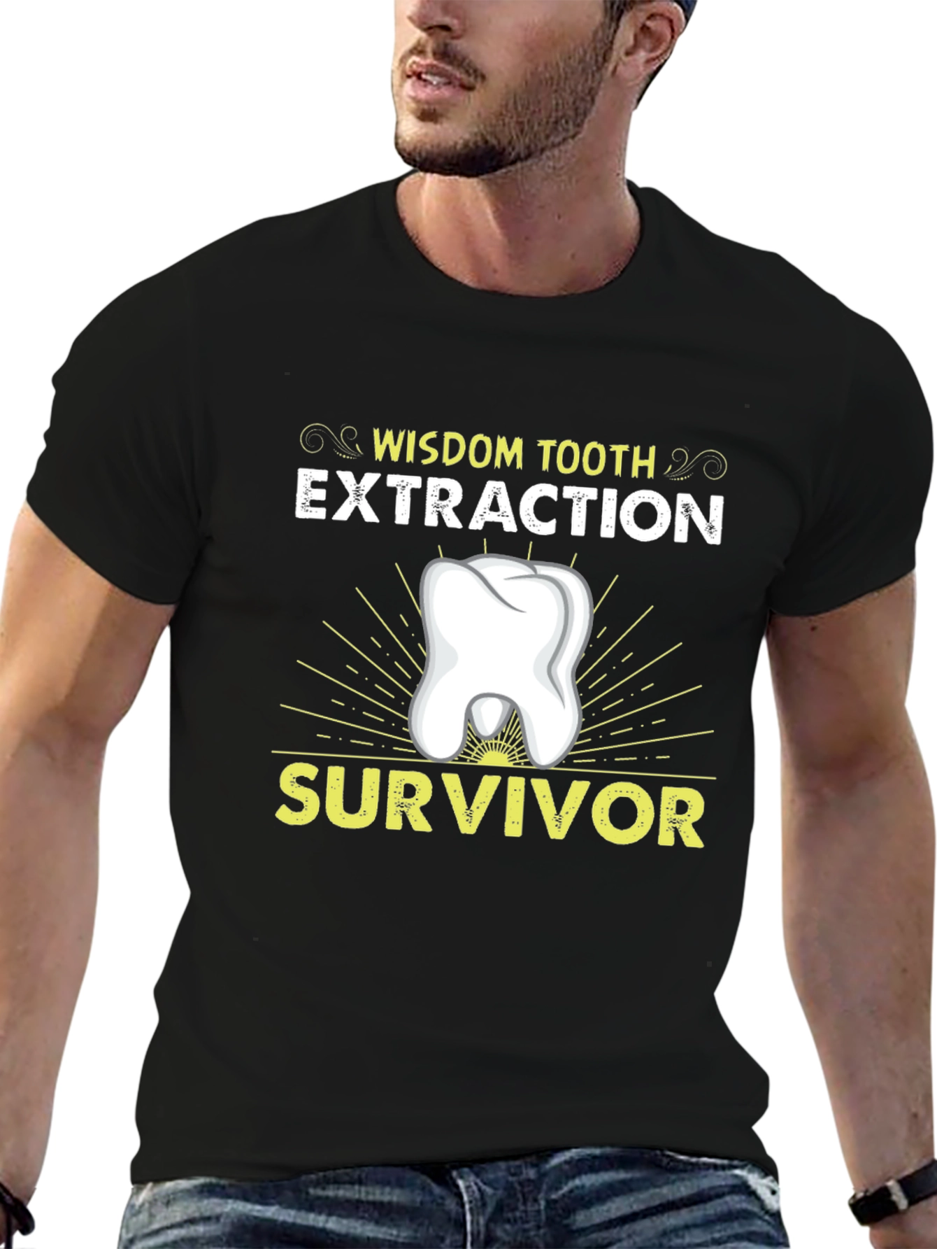 Camiseta Humor Extracción Muela del Juicio