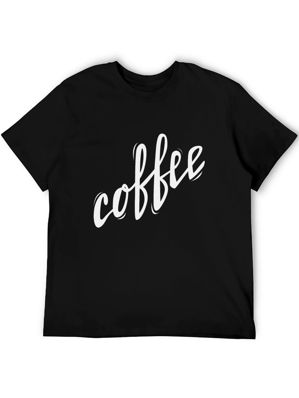 Camiseta Negra Coffee para Amantes del Café
