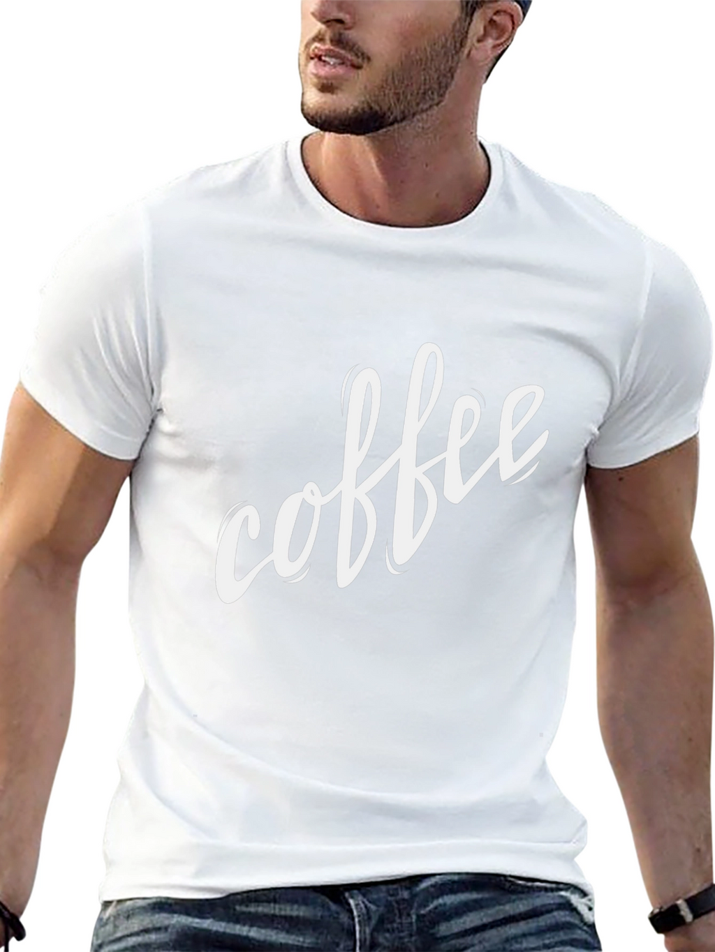 Camiseta Negra Coffee para Amantes del Café