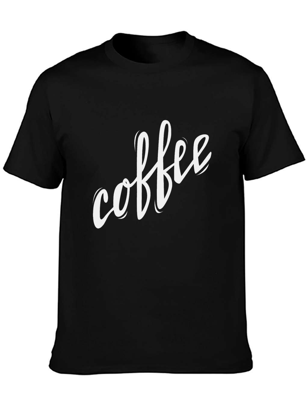 Camiseta Negra Coffee para Amantes del Café