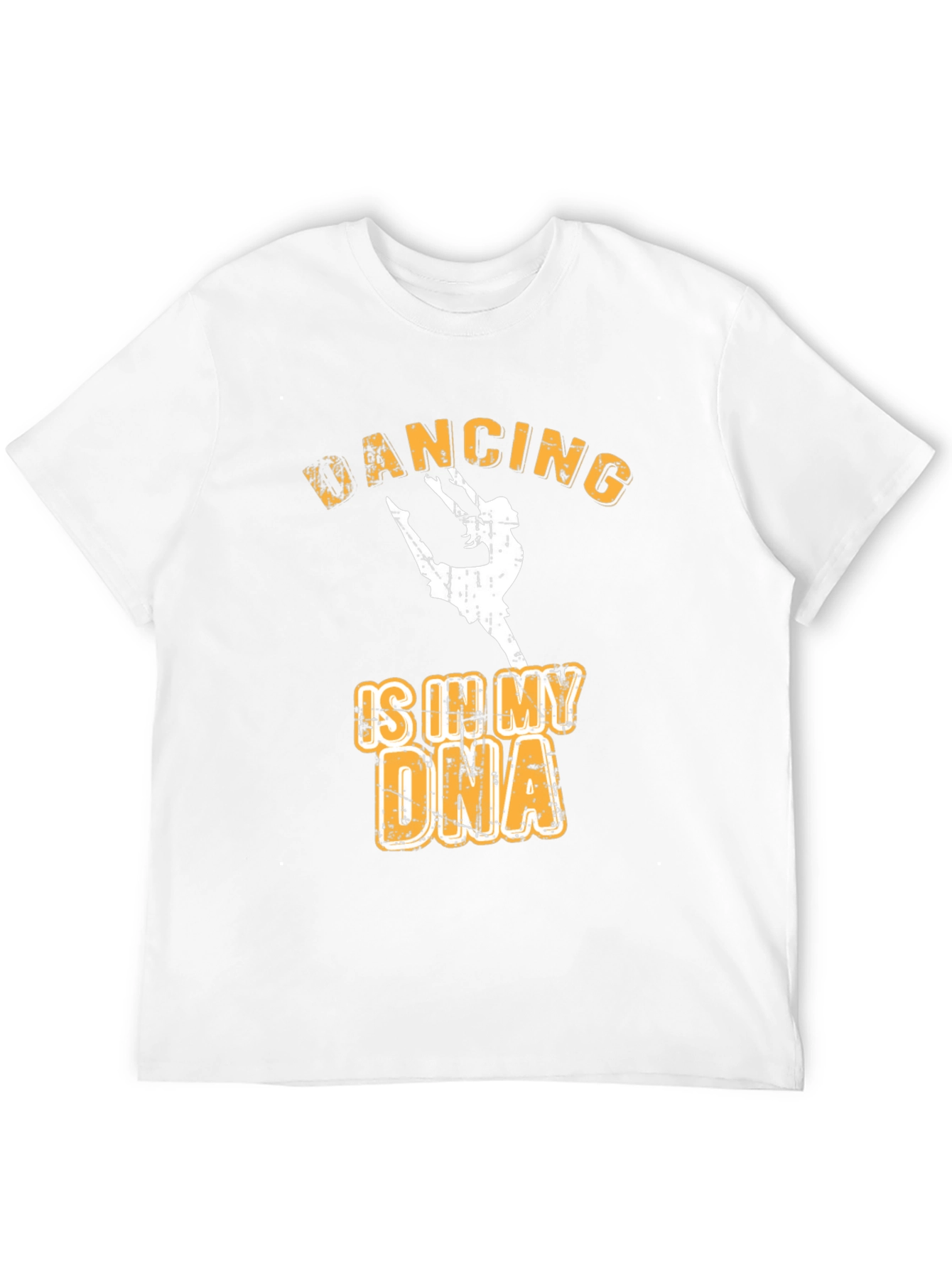 Camiseta Negra con Diseño de Baile