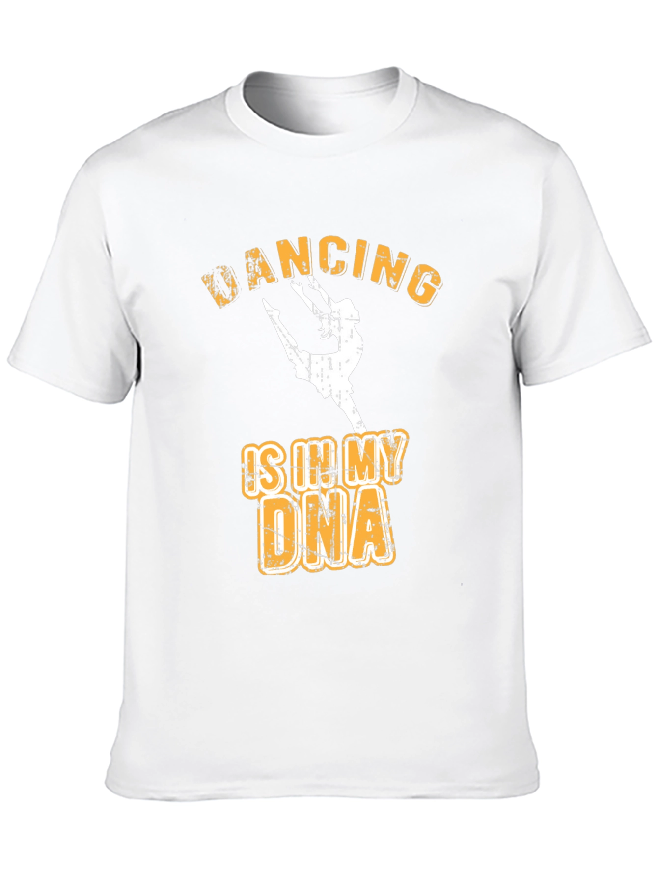 Camiseta Negra con Diseño de Baile