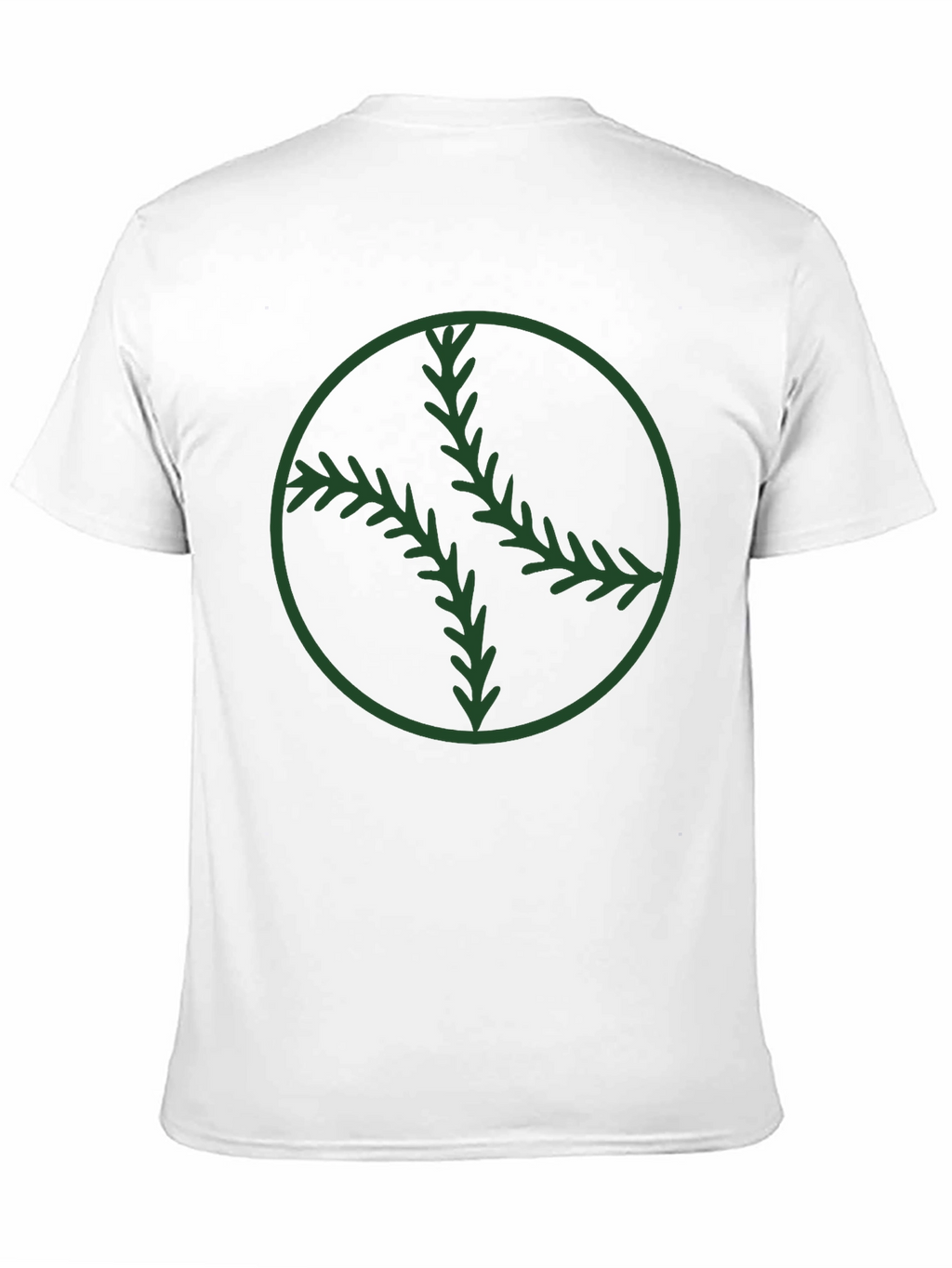Camiseta Negra con Diseño de Béisbol