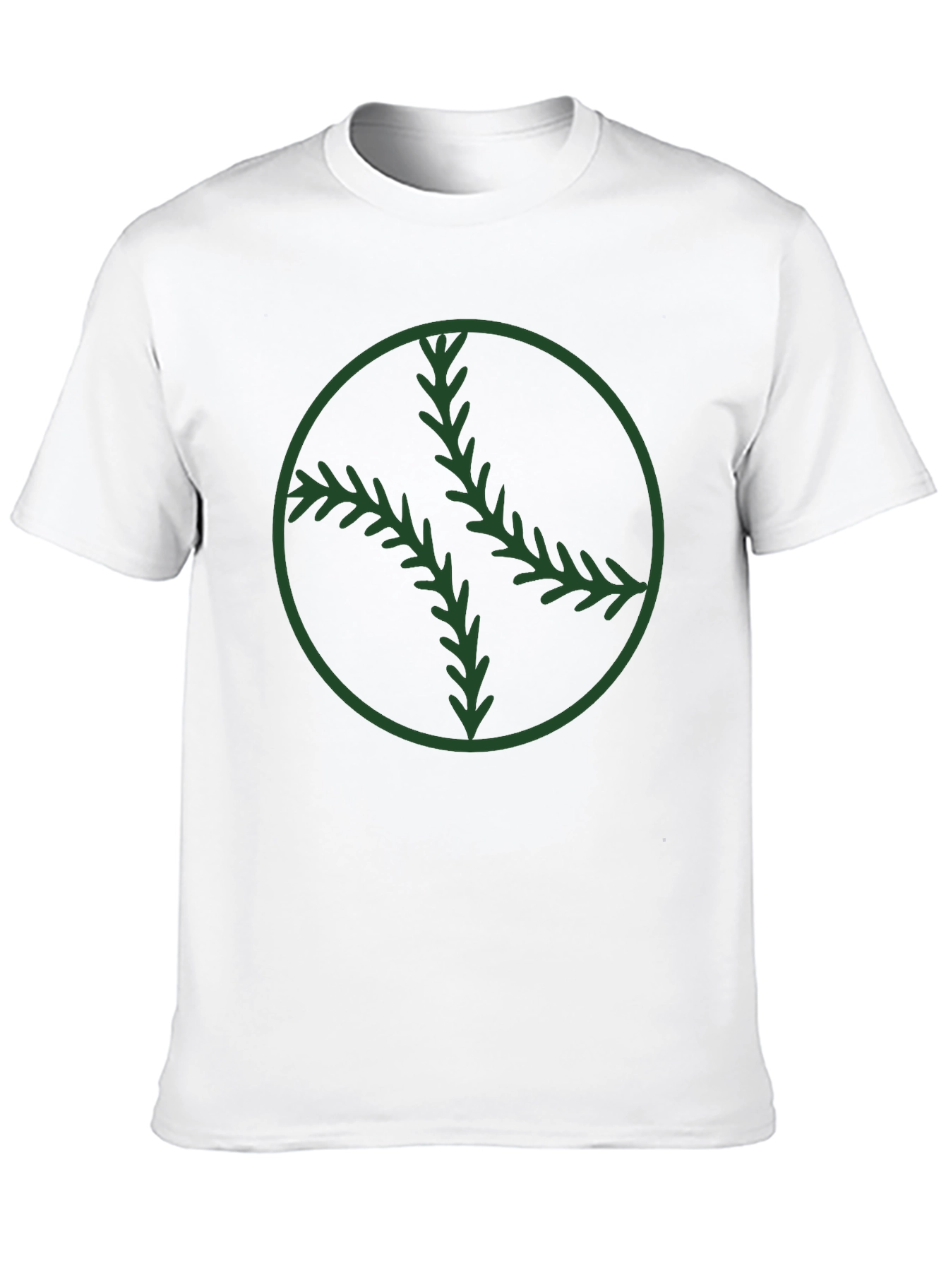 Camiseta Negra con Diseño de Béisbol