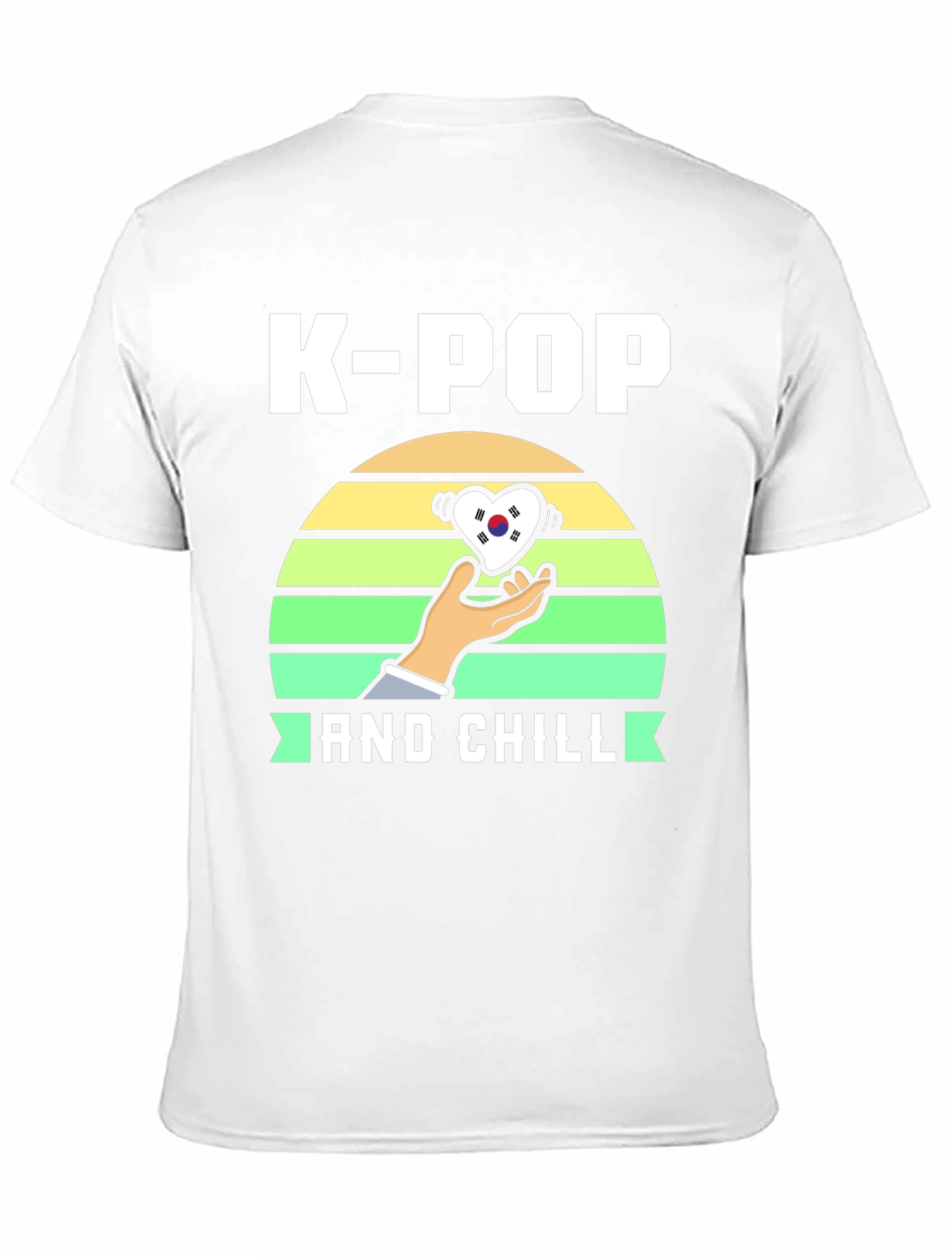 Camiseta K-Pop and Chill - Diseño Coreano