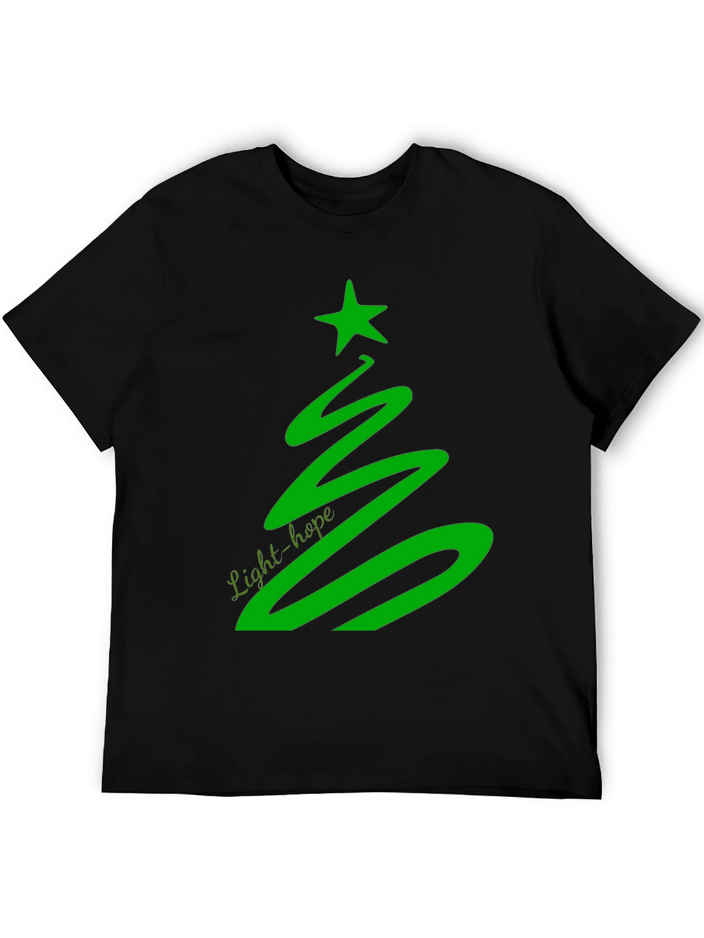 Camiseta Navideña Árbol Luminoso