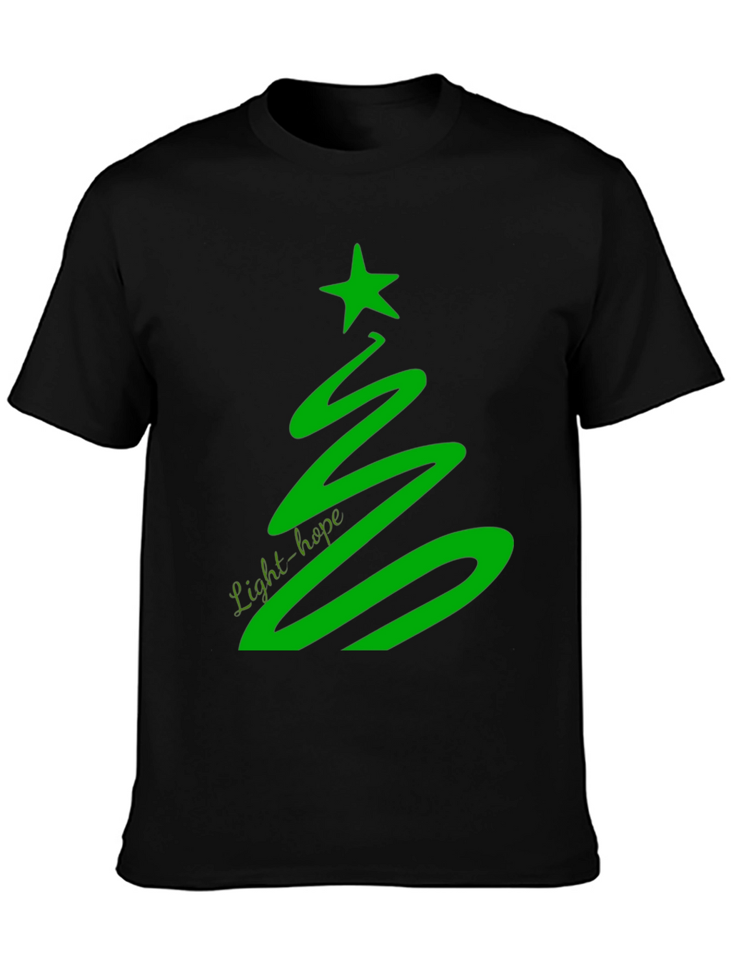 Camiseta Navideña Árbol Luminoso