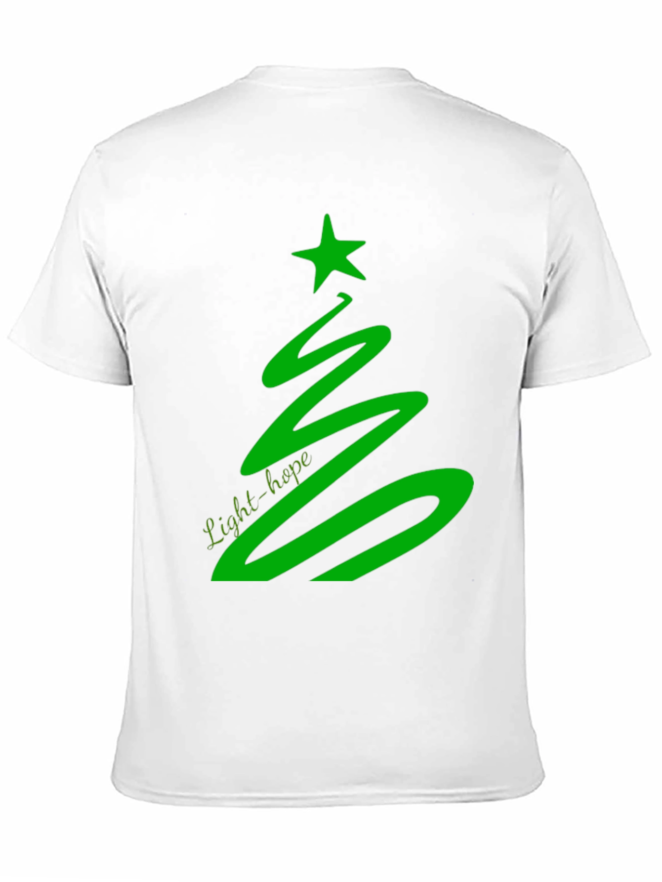 Camiseta Navideña Árbol Luminoso