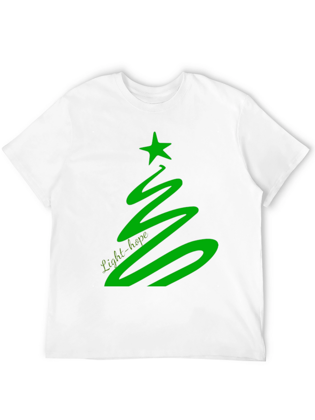 Camiseta Navideña Árbol Luminoso