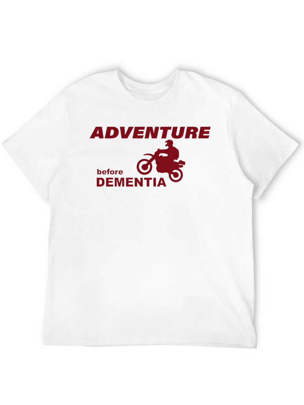 Camiseta Negra Aventura Antes Demencia