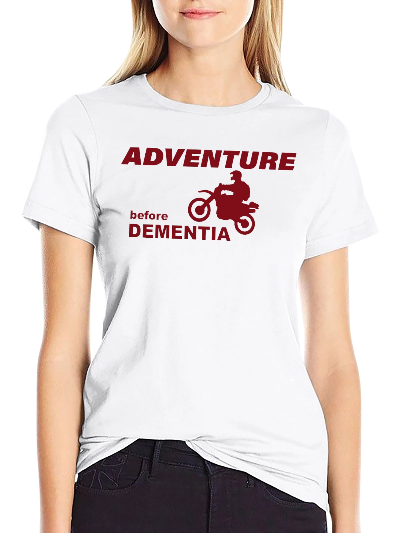 Camiseta Negra Aventura Antes Demencia
