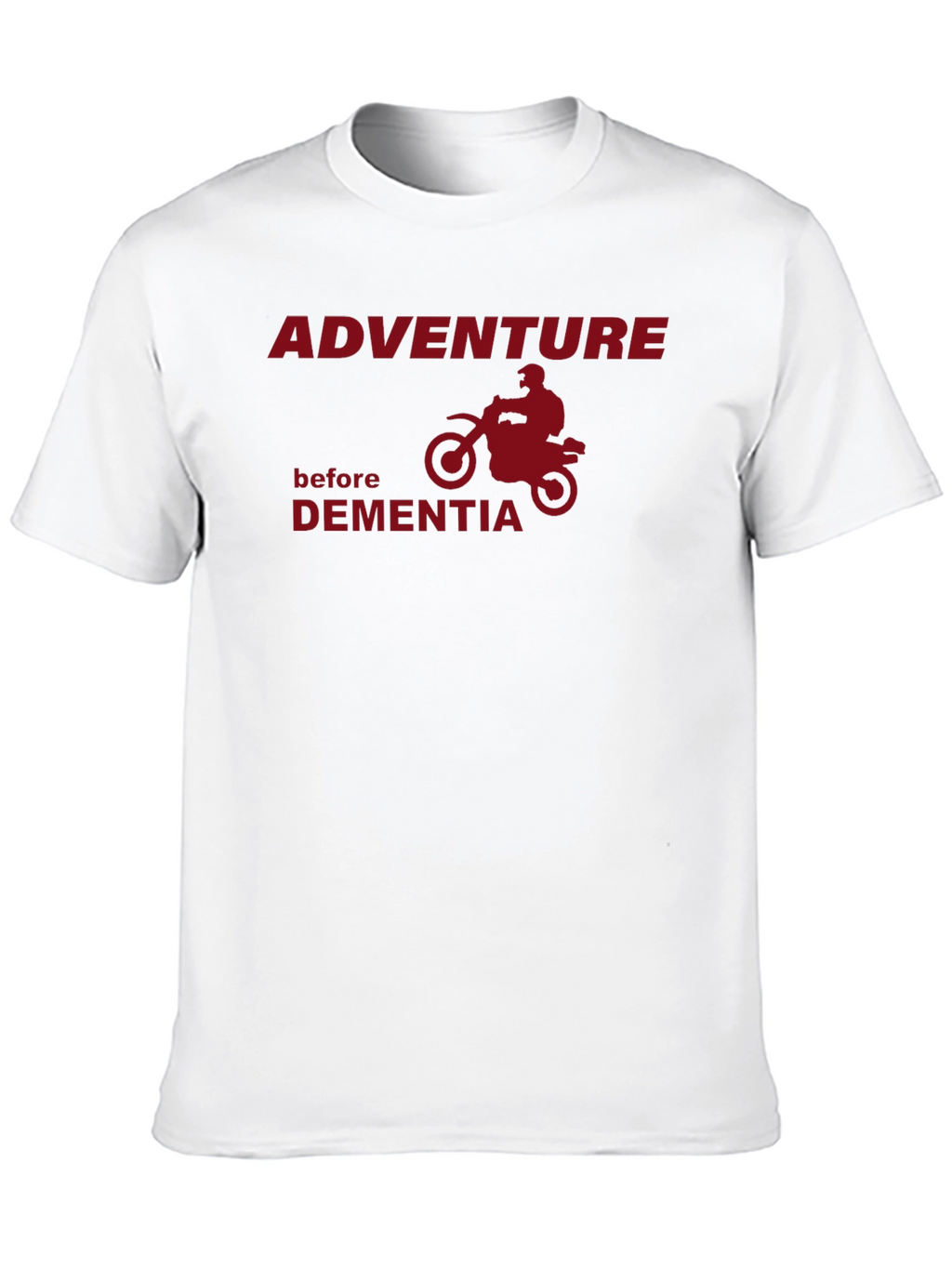 Camiseta Negra Aventura Antes Demencia