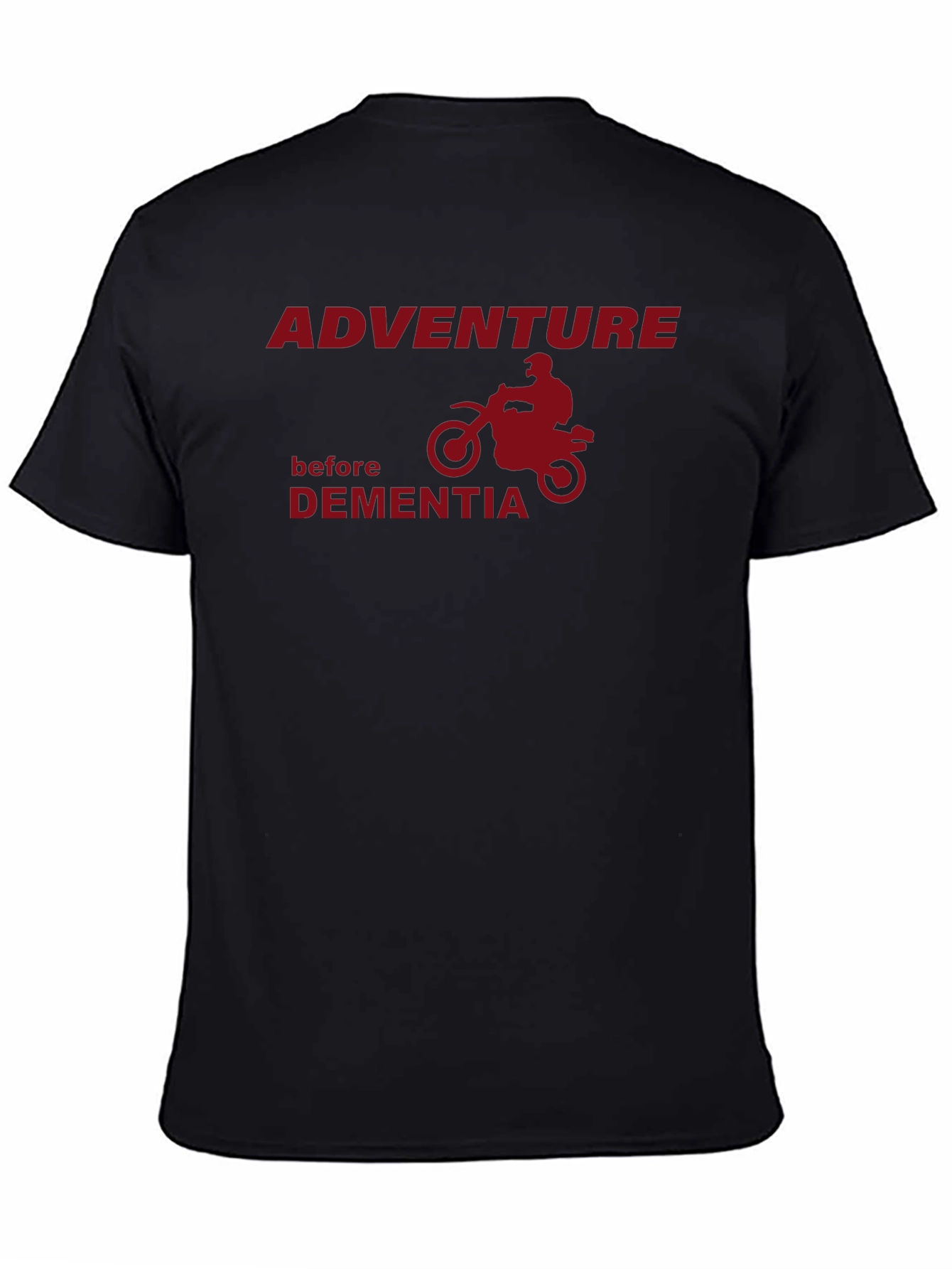 Camiseta Negra Aventura Antes Demencia