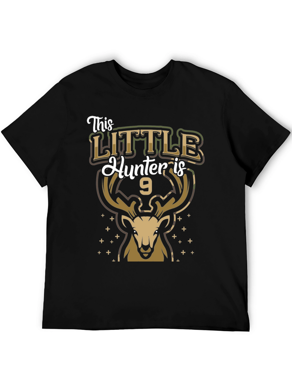 Camiseta Infantil de Caza: 9 Años