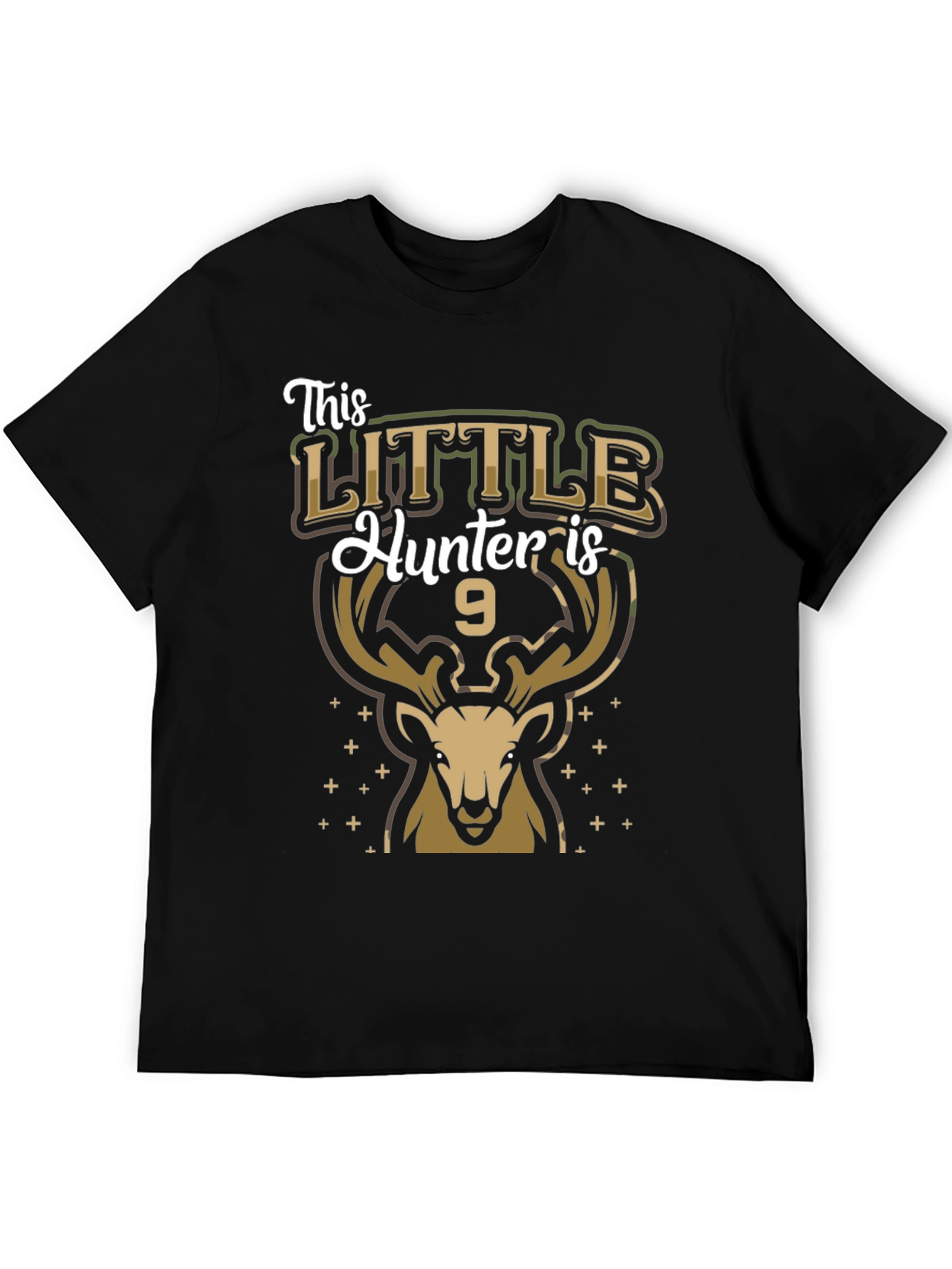 Camiseta Infantil de Caza: 9 Años