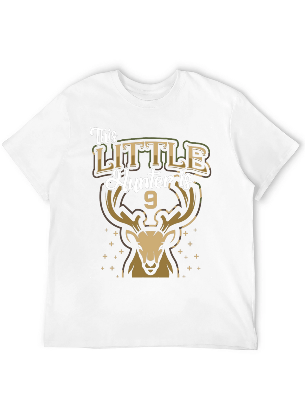 Camiseta Infantil de Caza: 9 Años