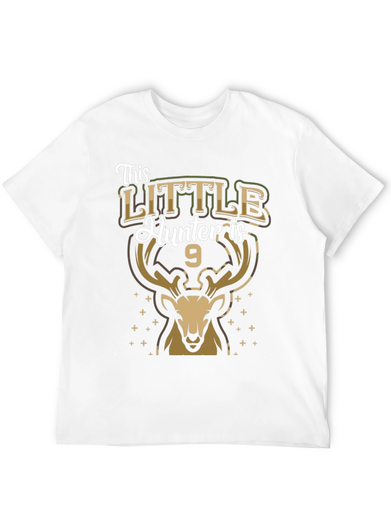 Camiseta Infantil de Caza: 9 Años
