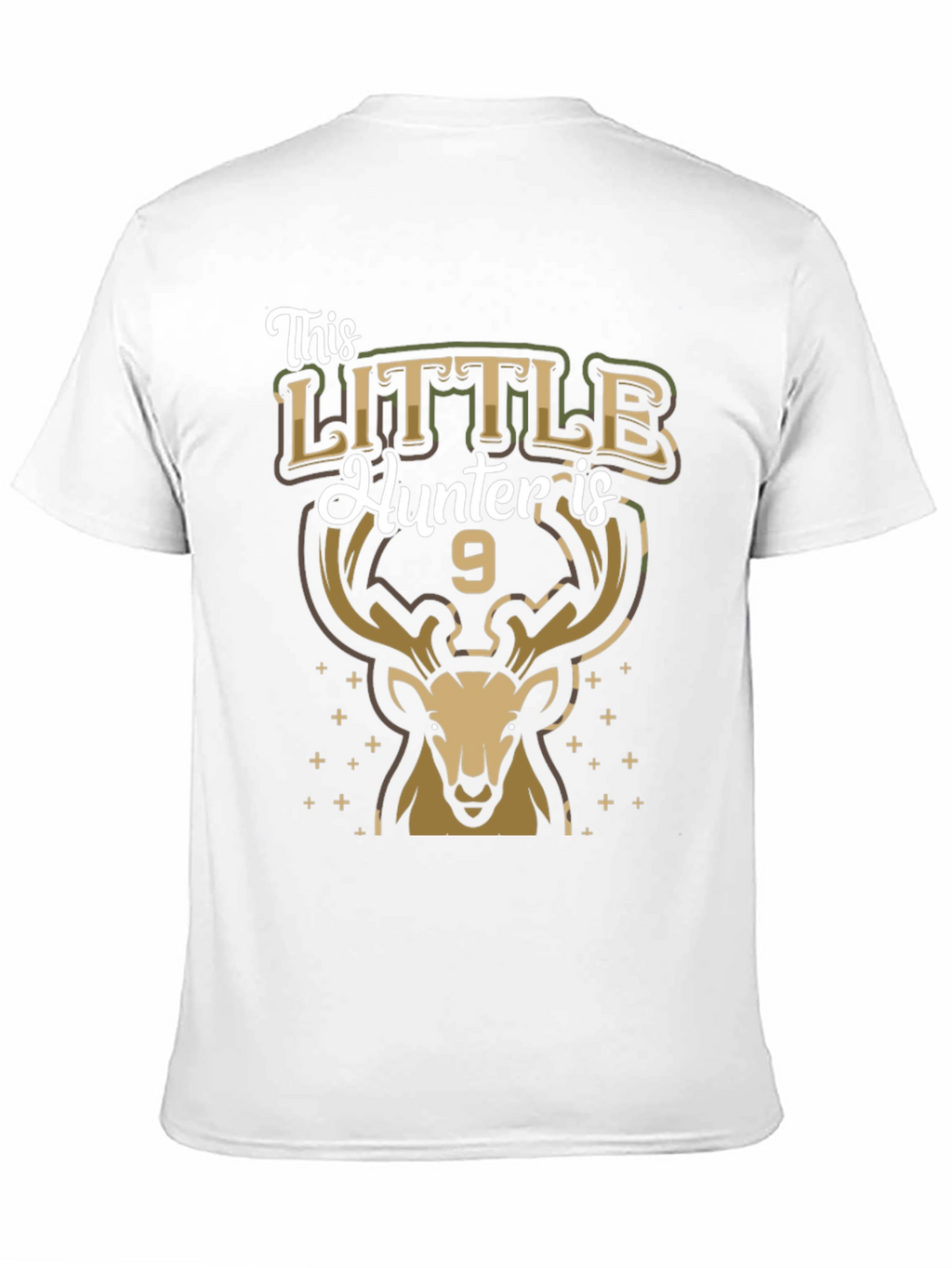 Camiseta Infantil de Caza: 9 Años