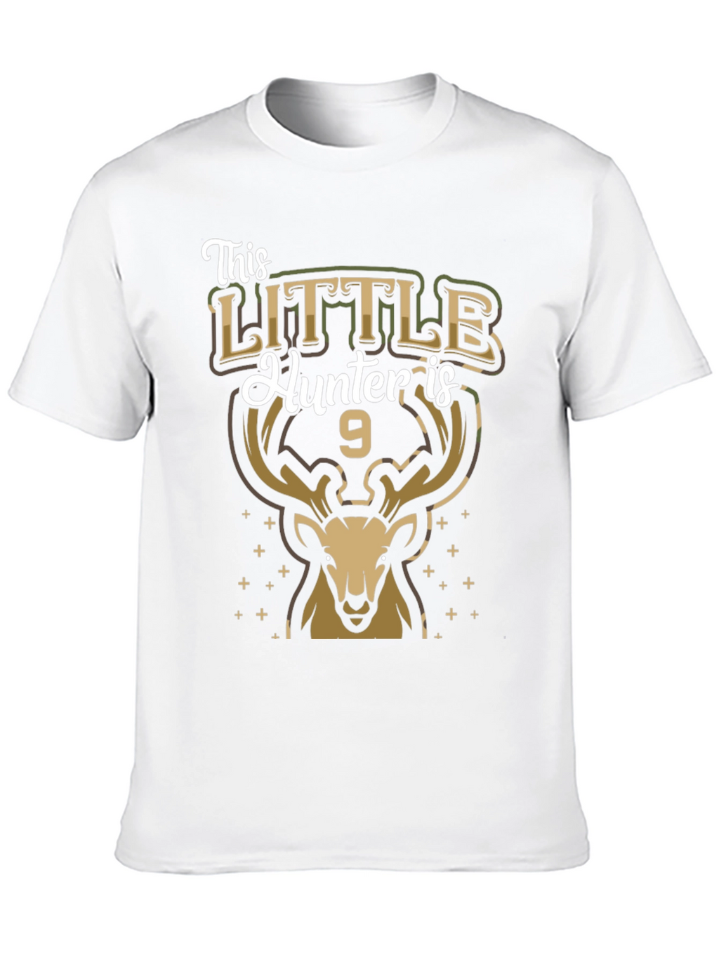 Camiseta Infantil de Caza: 9 Años