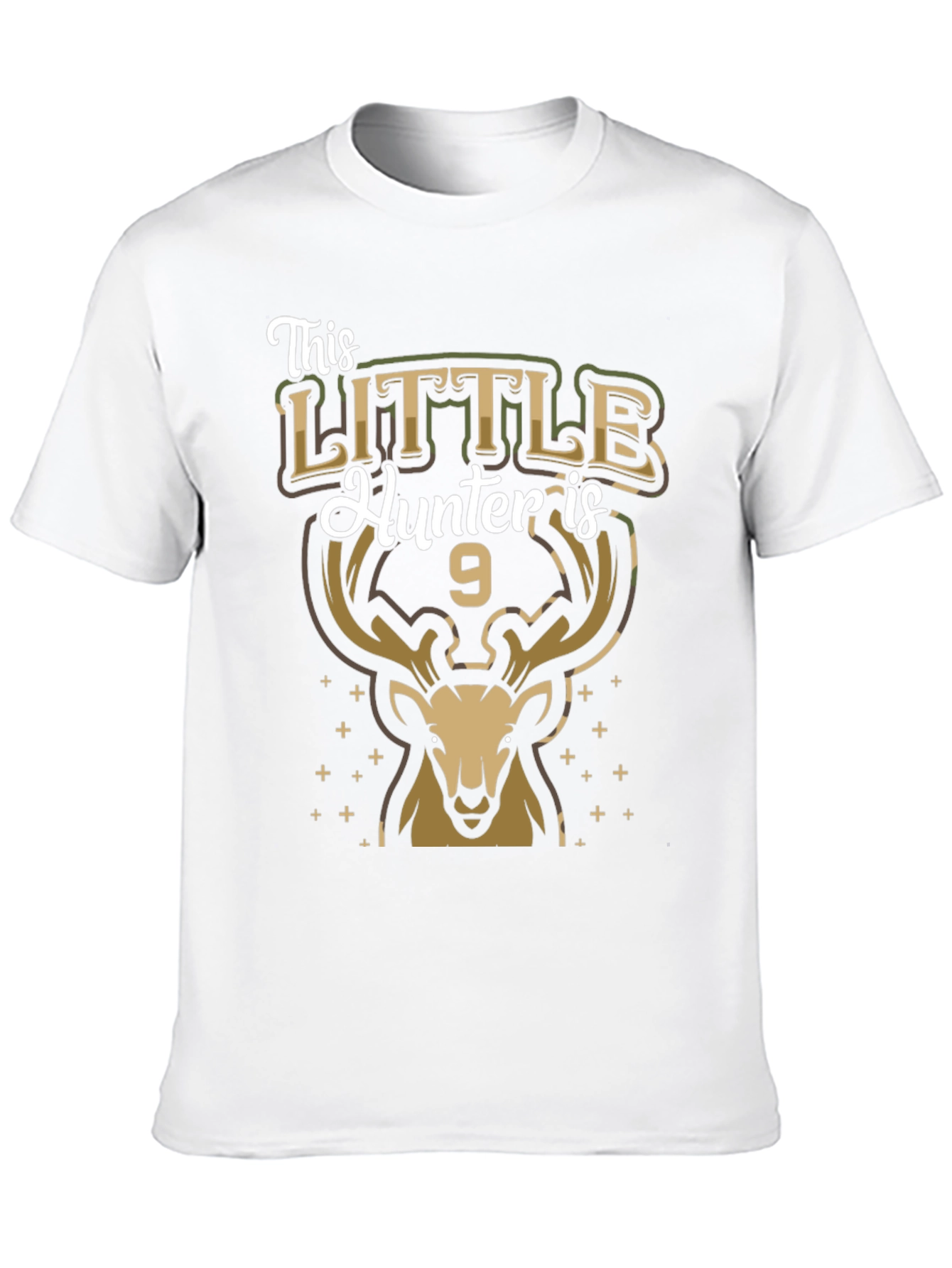 Camiseta Infantil de Caza: 9 Años
