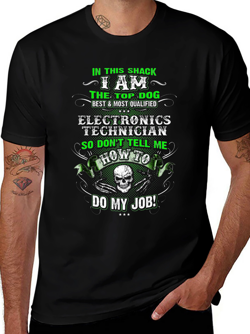 Camiseta Electrónica Técnica - El Mejor