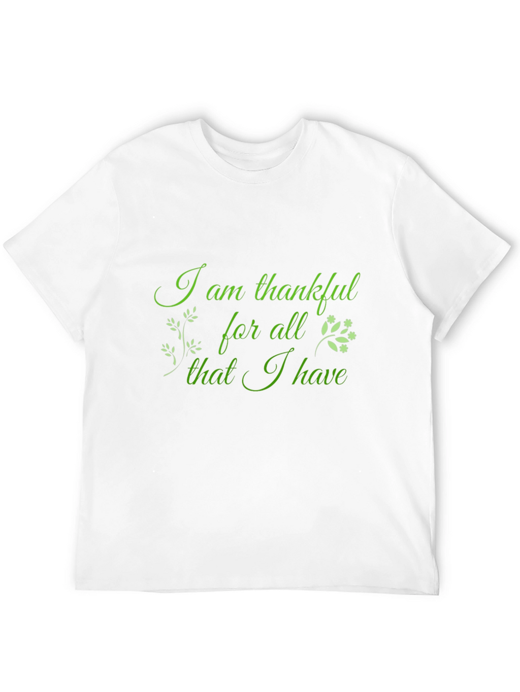 Camiseta Negra con Diseño de Agradecimiento