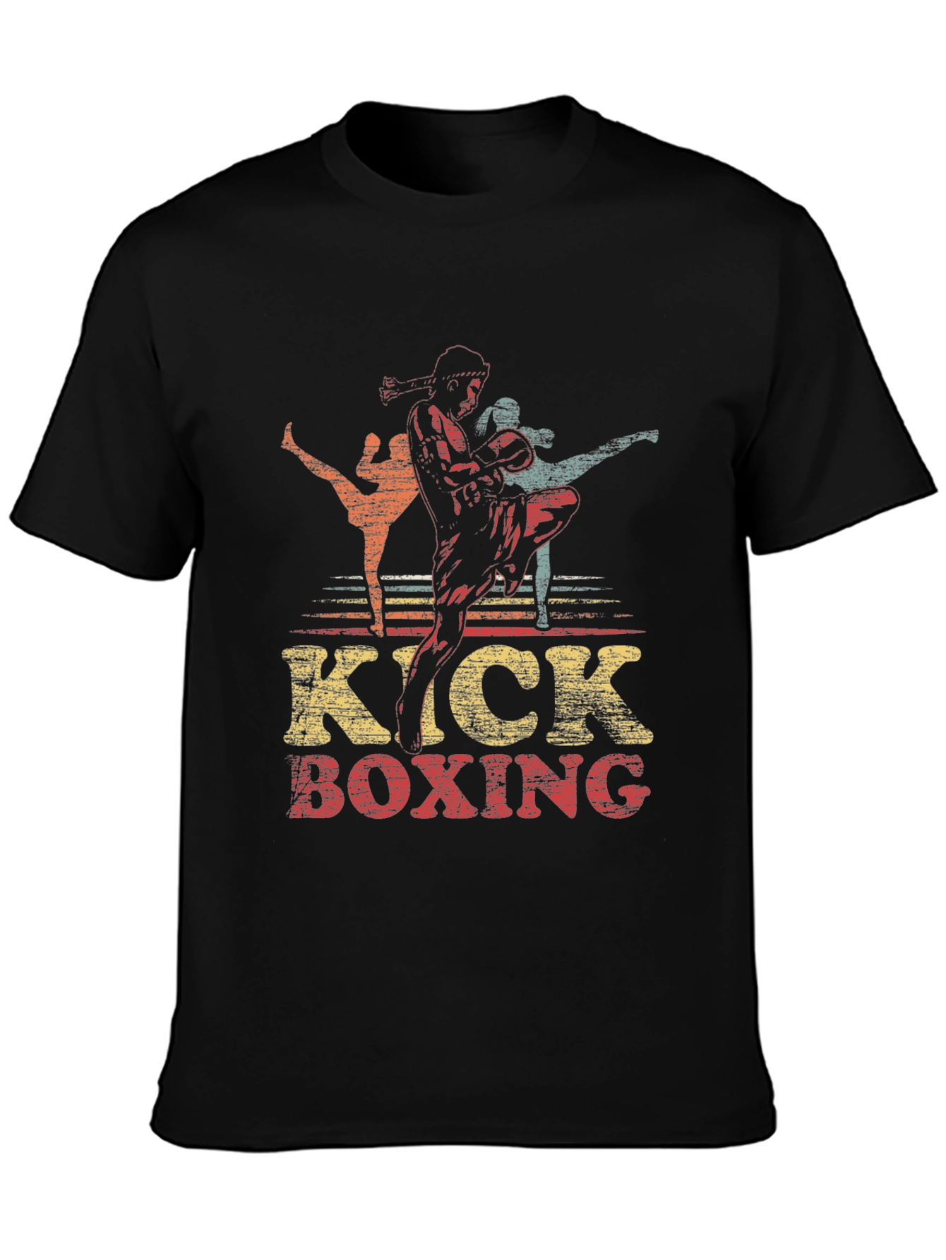 Camiseta Kickboxing Retro