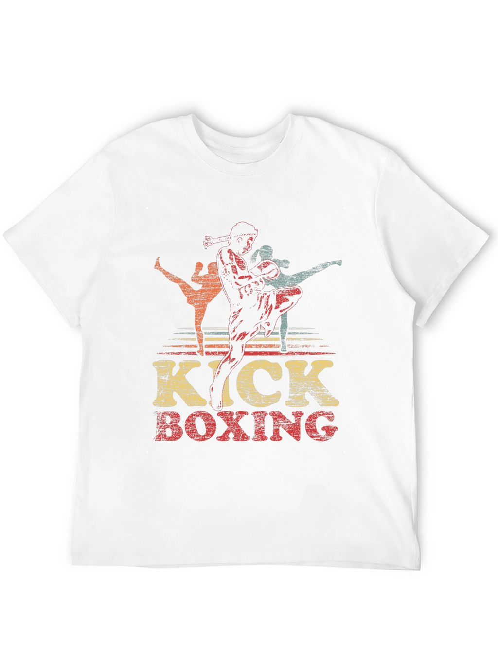 Camiseta Kickboxing Retro