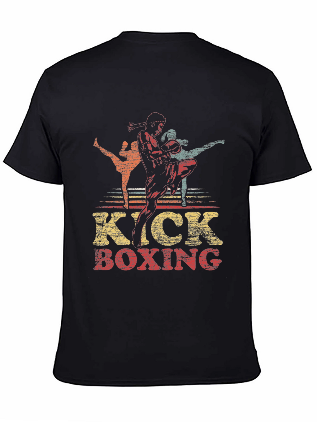 Camiseta Kickboxing Retro