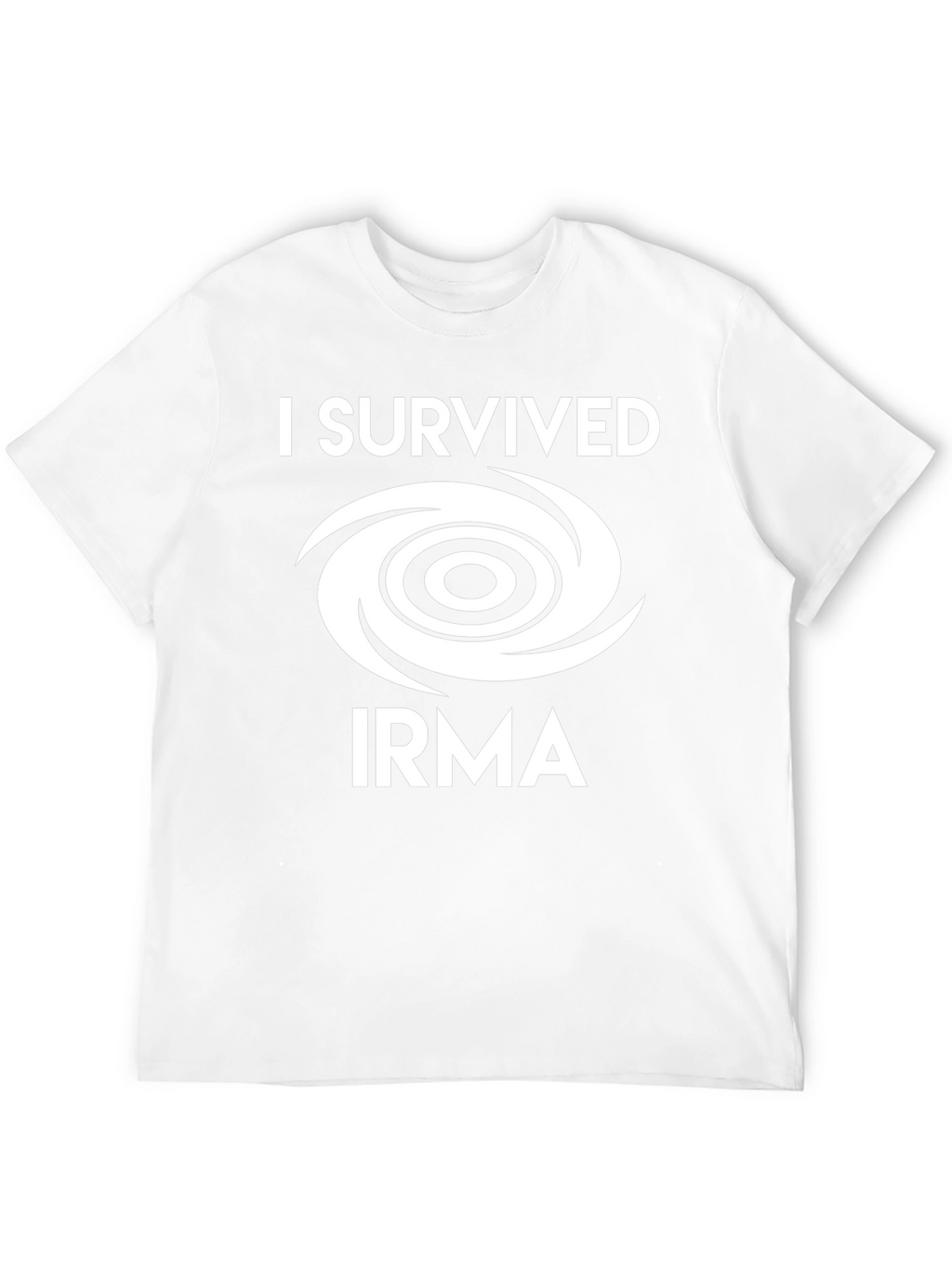 Camiseta Hombre Sobreviví a Irma Negra