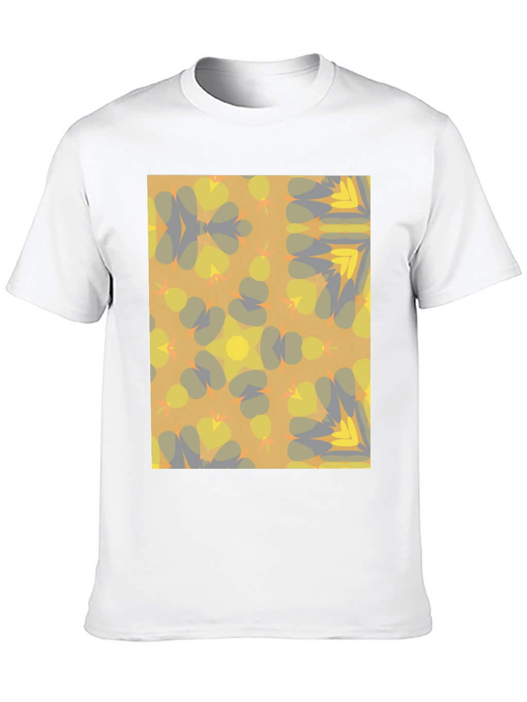 Camiseta Estampada Abstracta Hombre - Diseño Moderno