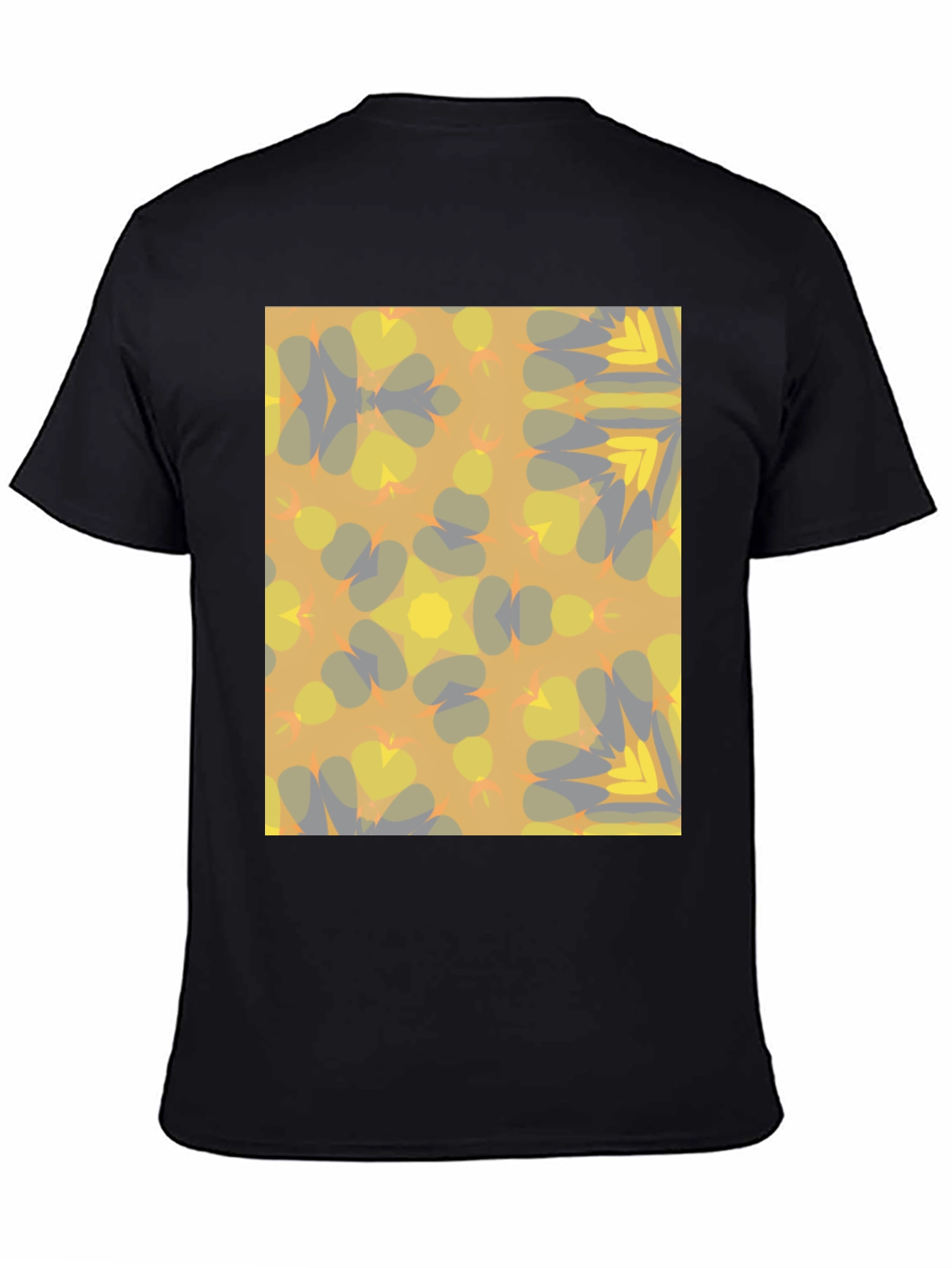Camiseta Estampada Abstracta Hombre - Diseño Moderno