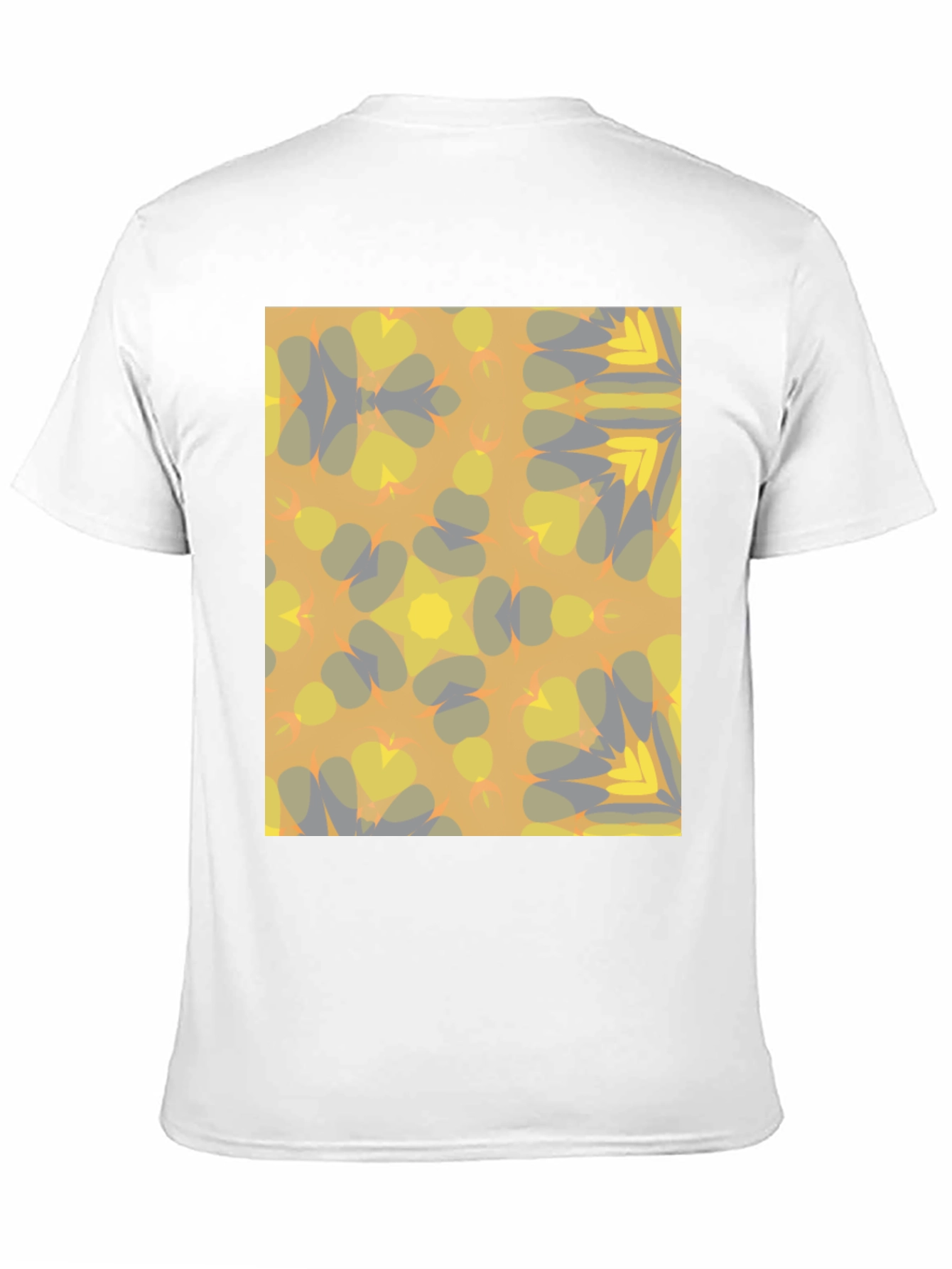Camiseta Estampada Abstracta Hombre - Diseño Moderno