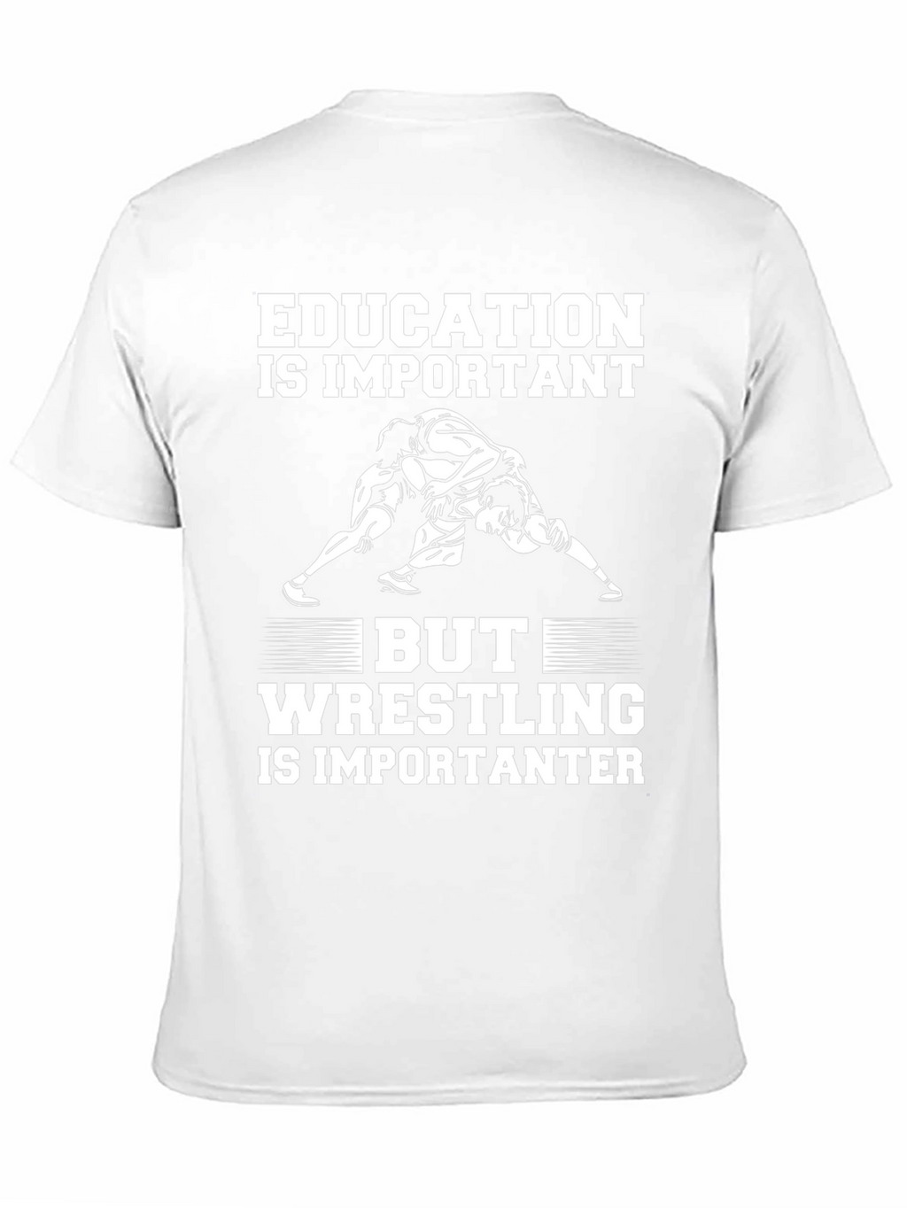 Camiseta Educación vs Lucha Libre