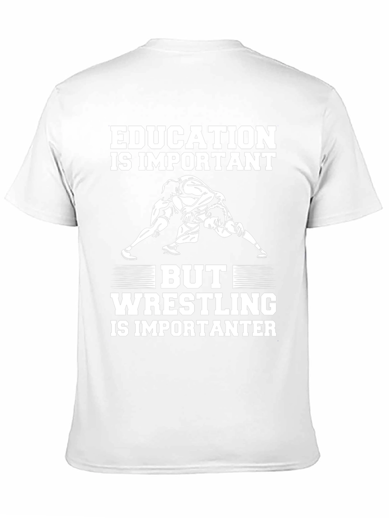 Camiseta Educación vs Lucha Libre