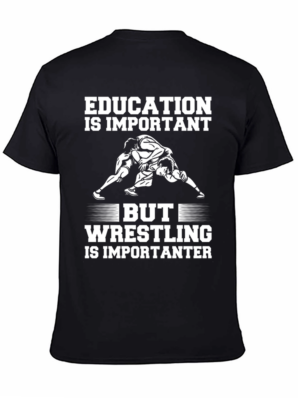 Camiseta Educación vs Lucha Libre