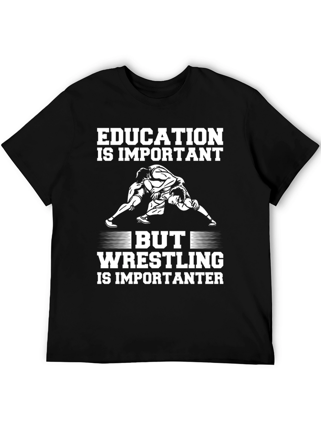 Camiseta Educación vs Lucha Libre