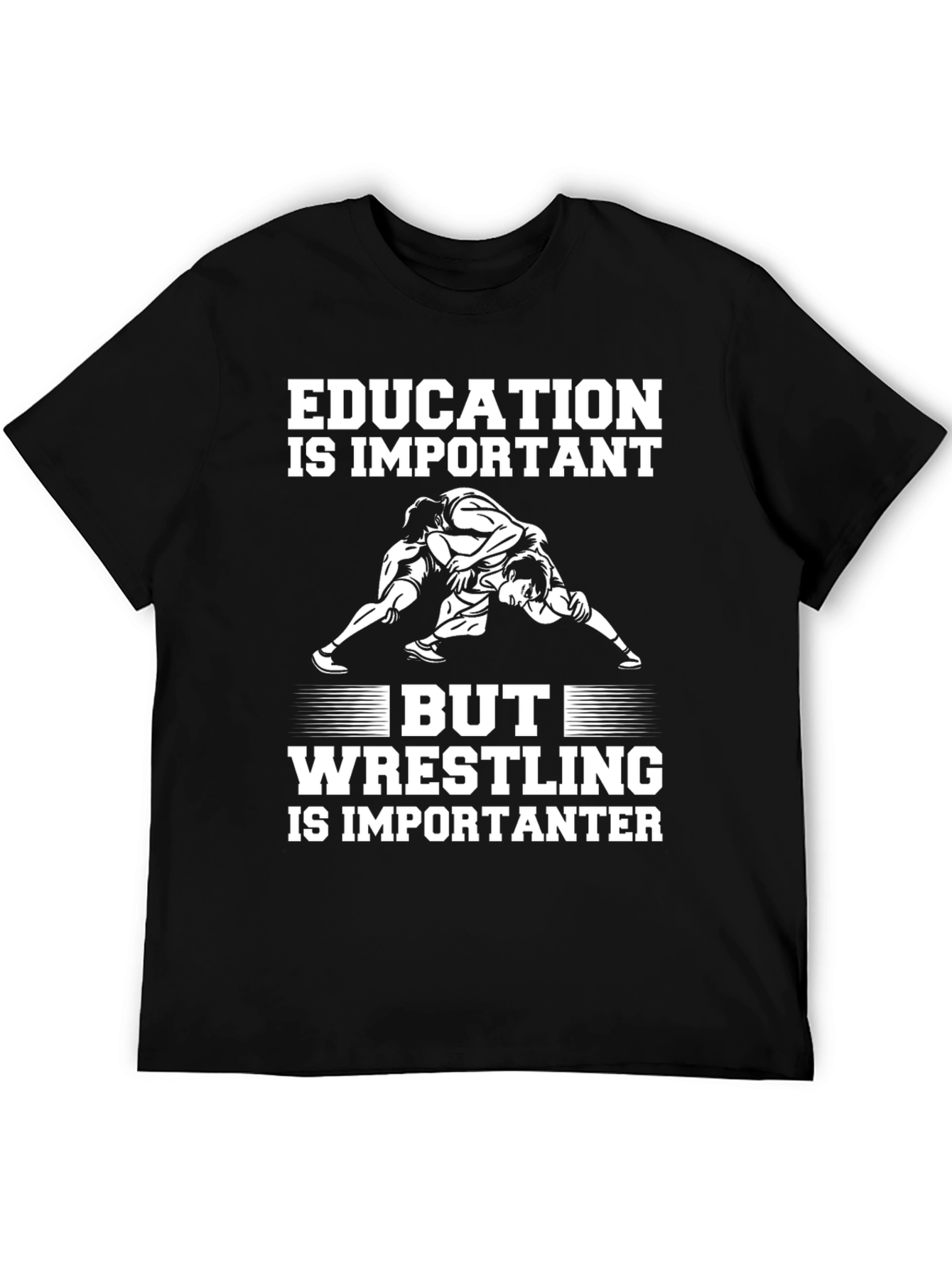 Camiseta Educación vs Lucha Libre