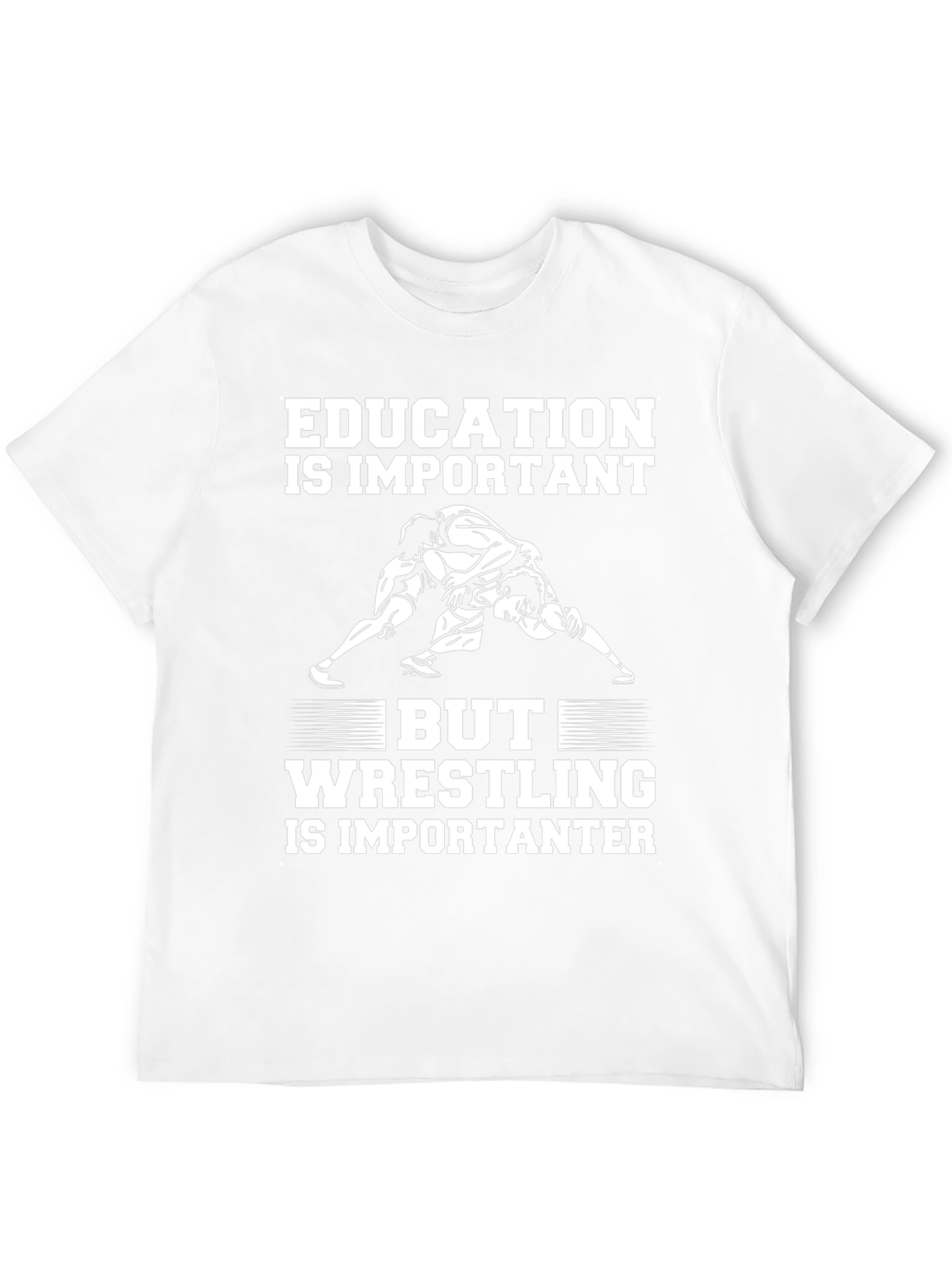 Camiseta Educación vs Lucha Libre