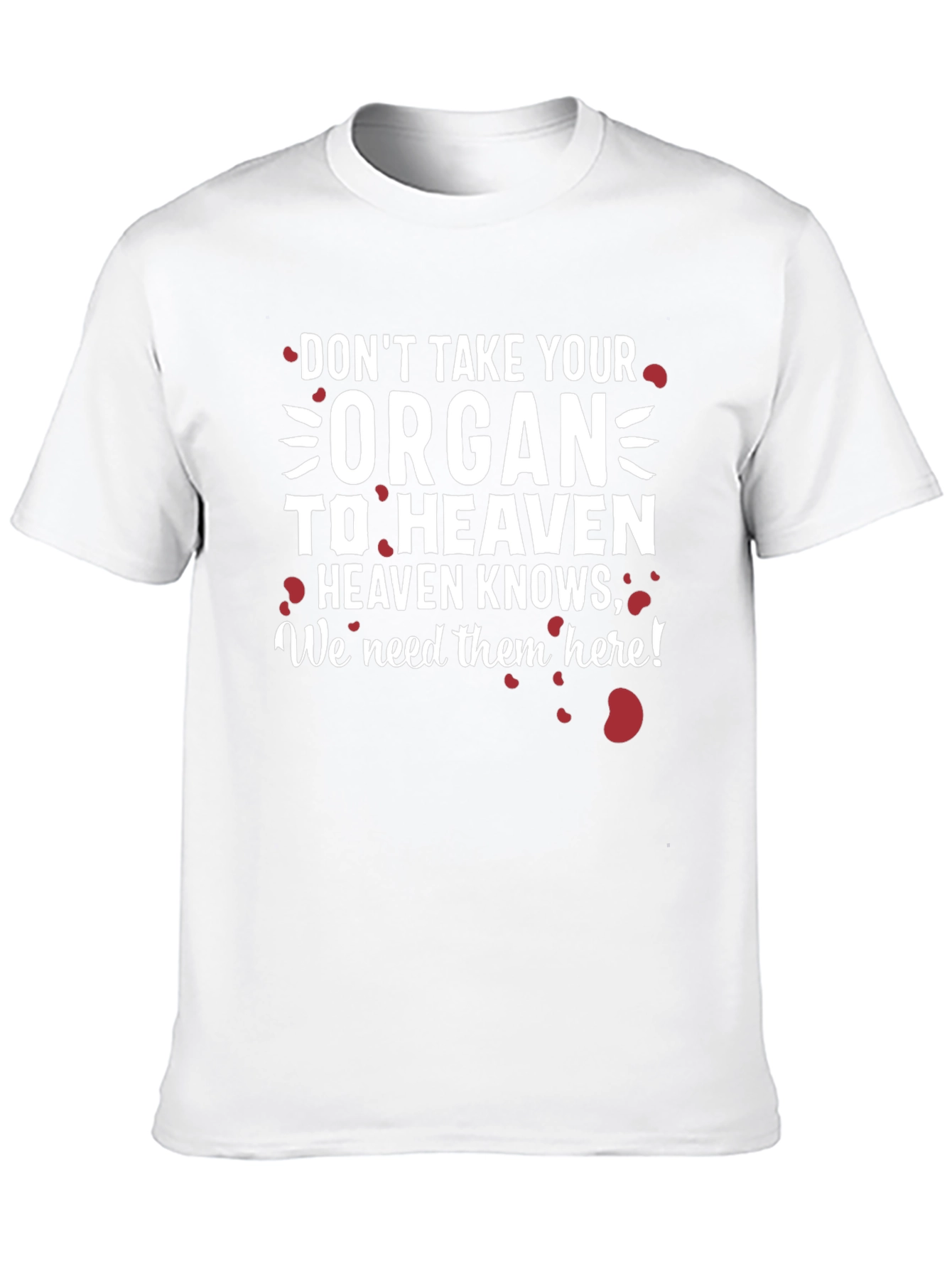 Camiseta Humorística Donación de Órganos