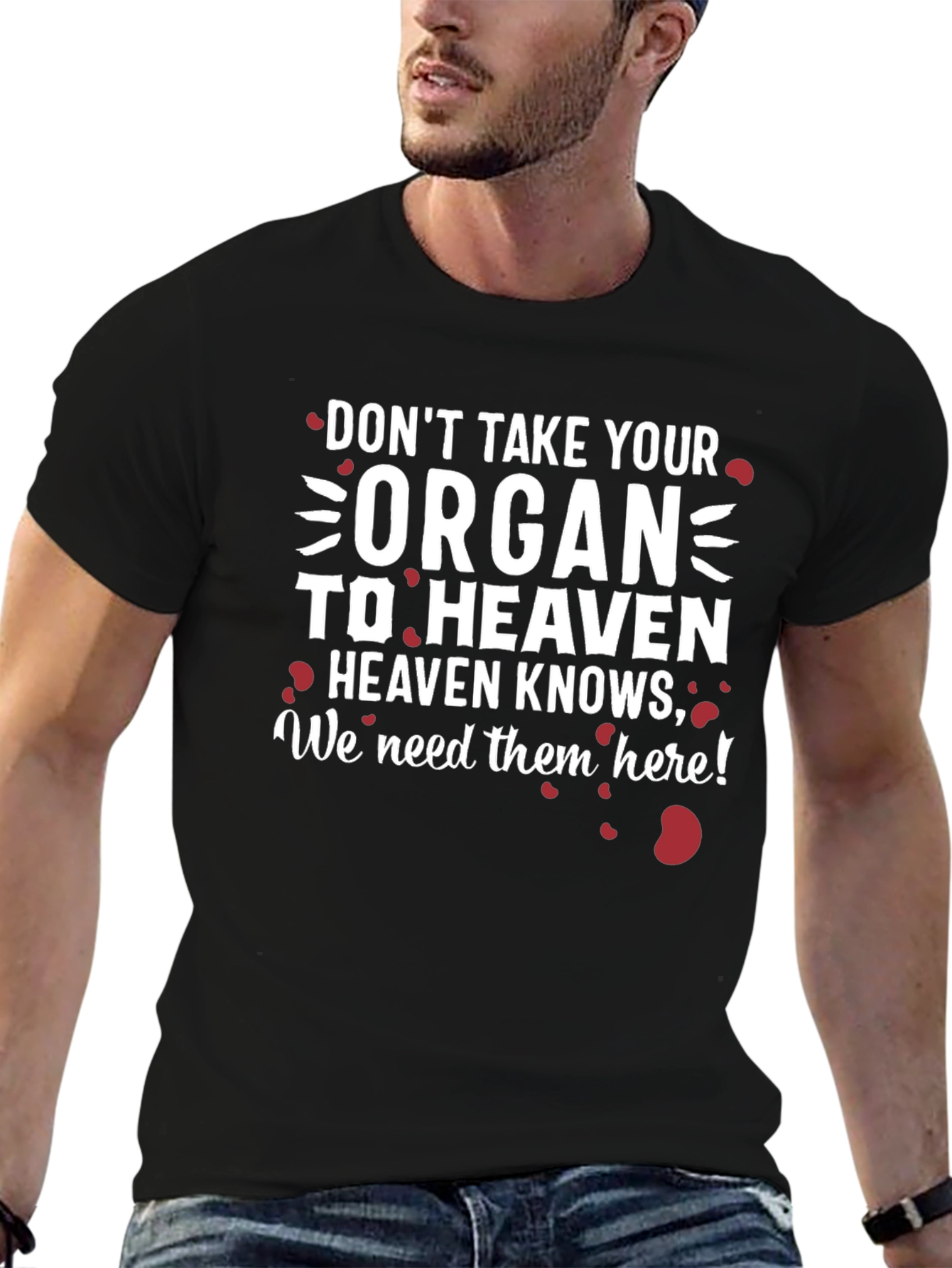 Camiseta Humorística Donación de Órganos