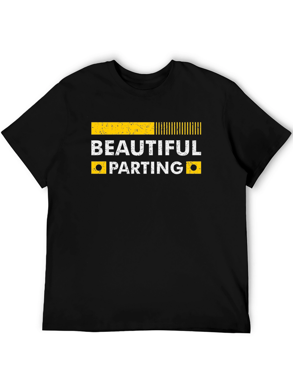 Camiseta Negra con Diseño Beautiful Parting