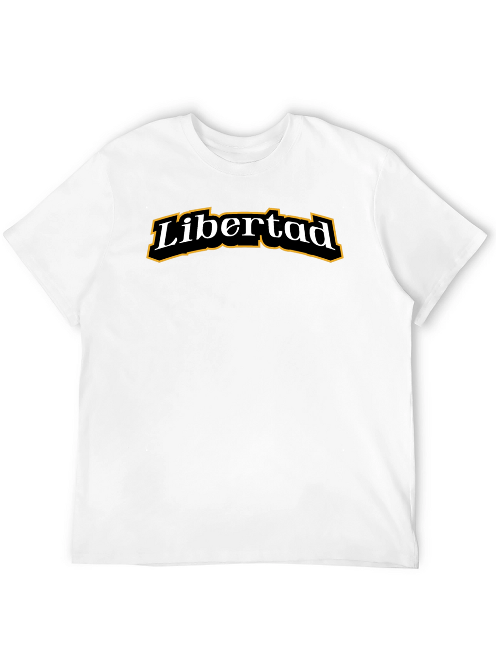 Camiseta Negra Libertad para Hombre