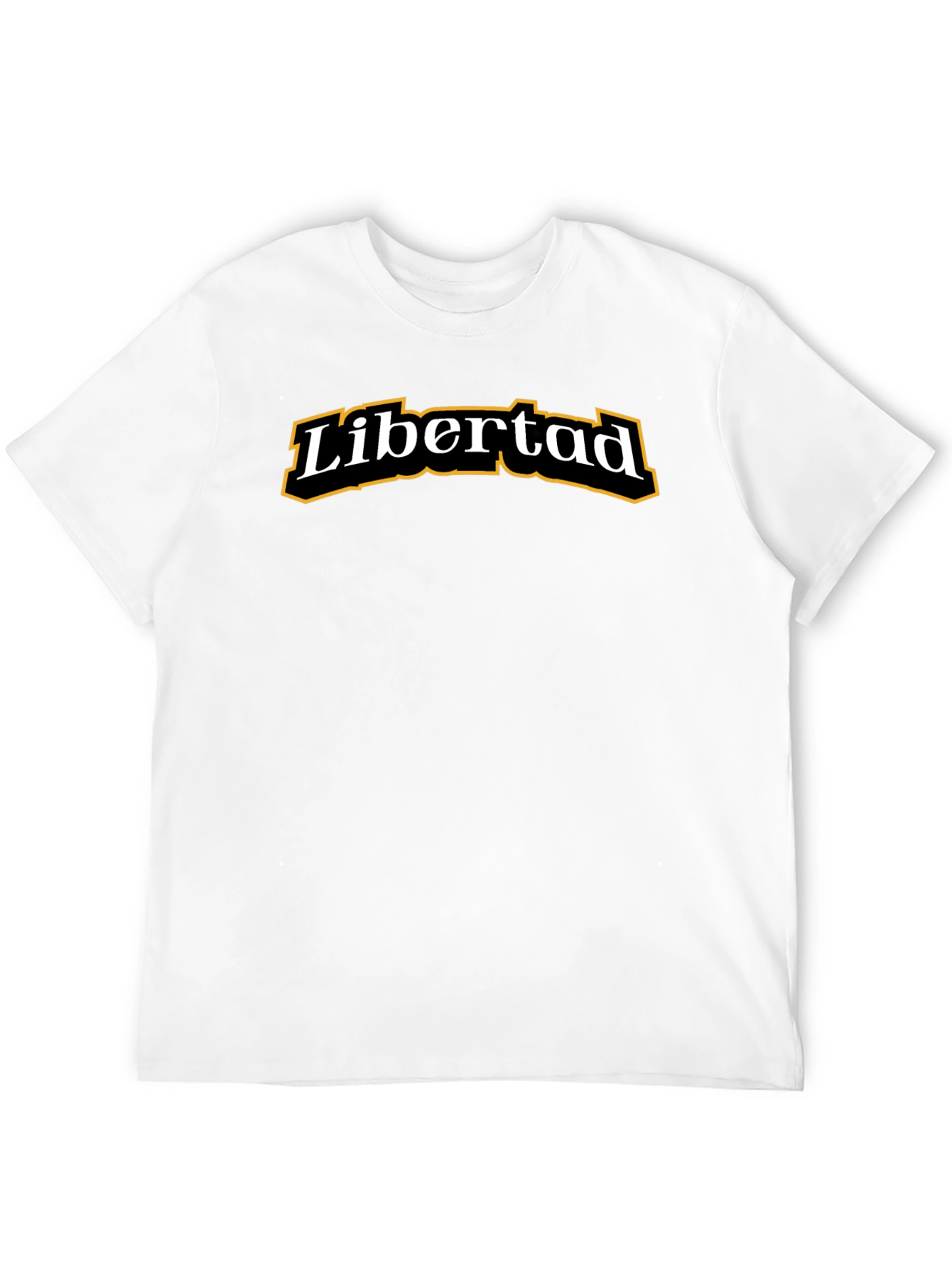 Camiseta Negra Libertad para Hombre