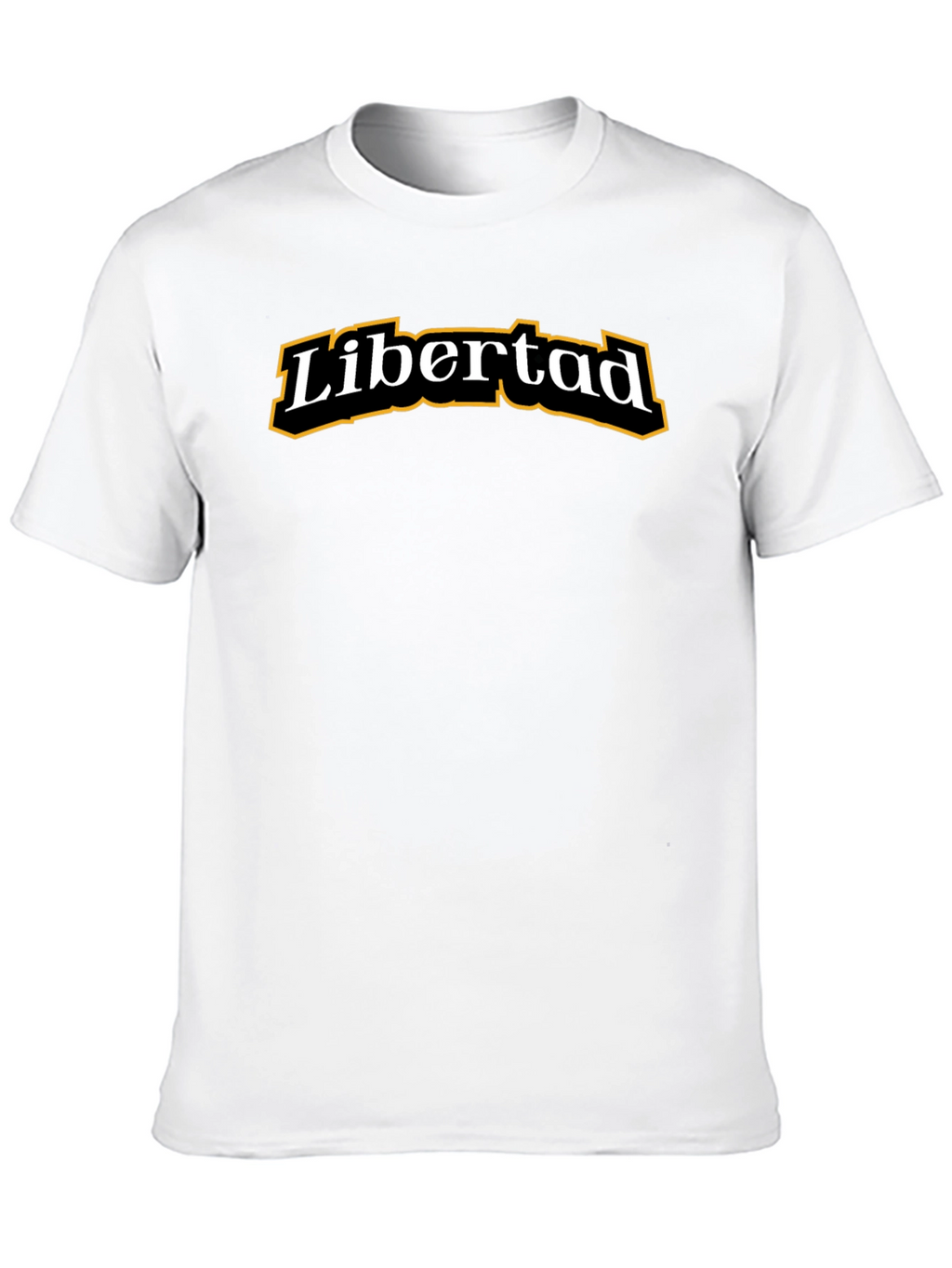 Camiseta Negra Libertad para Hombre